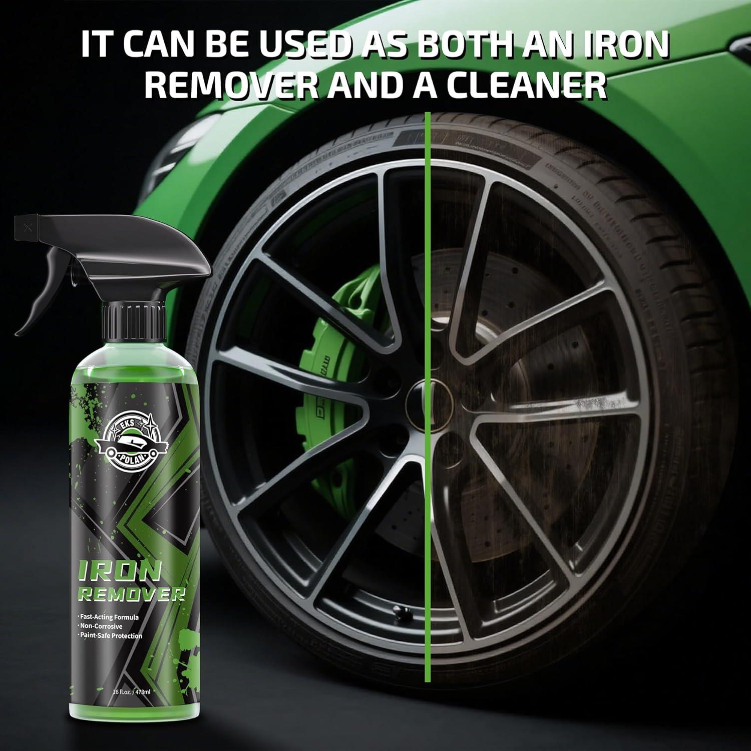 Removedor de Hierro EKSPOLAN 473 ml - Spray Antioxidante para Autos