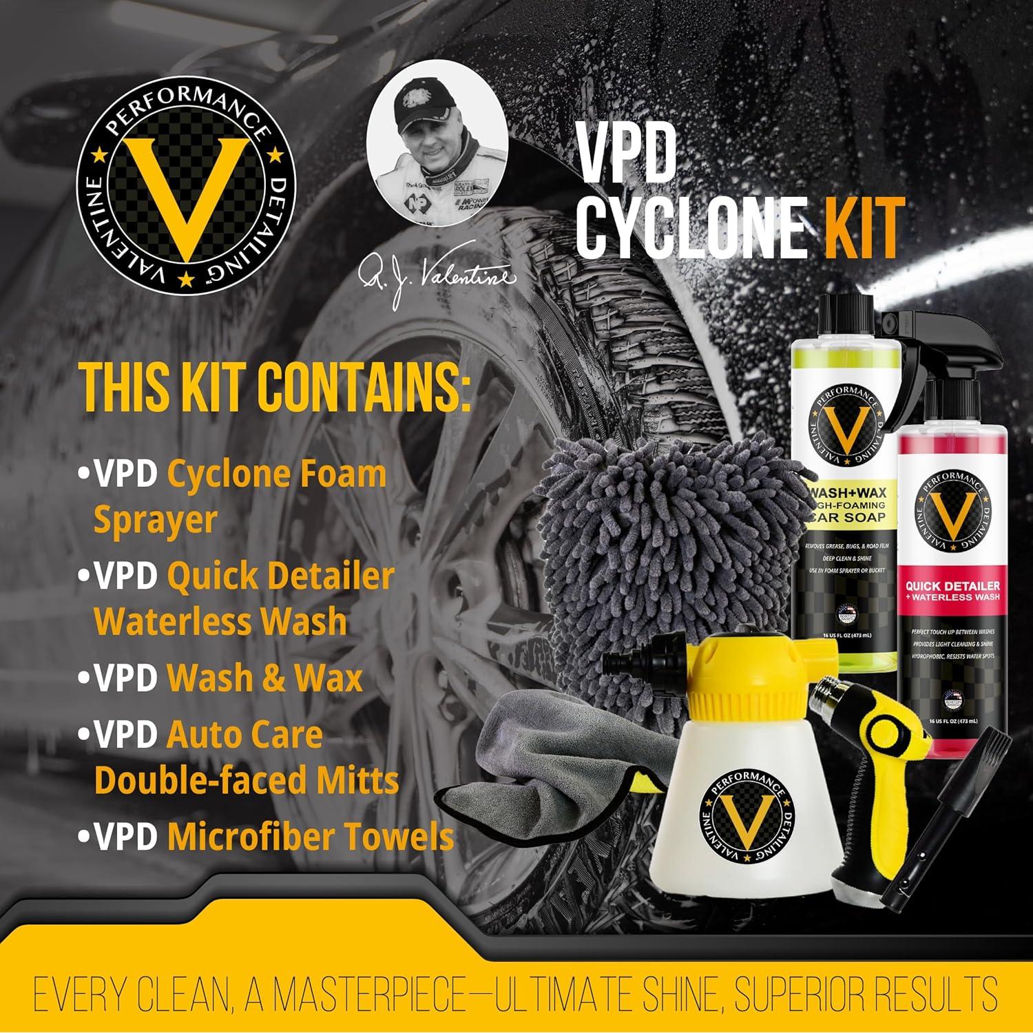 Kit de Lavado y Detallado VPD Cyclone - 2.26kg, Sin Rayas