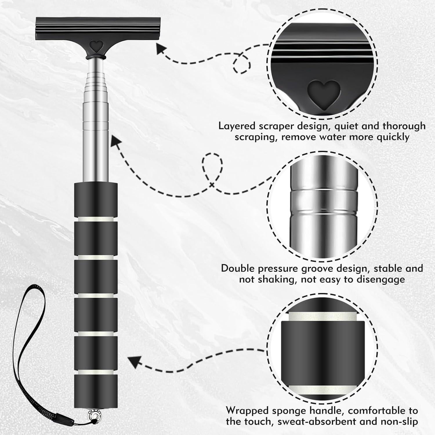 Limpiaparabrisas Retráctil Lorzot para Espejos Laterales 99 cm