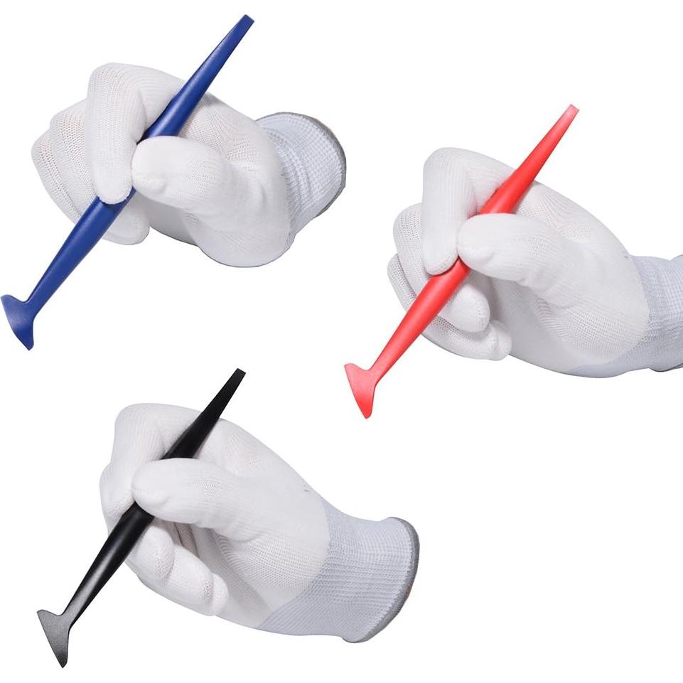 Juego de Raspadores de Vinilo FOSHIO 3 en 1 para Automóviles