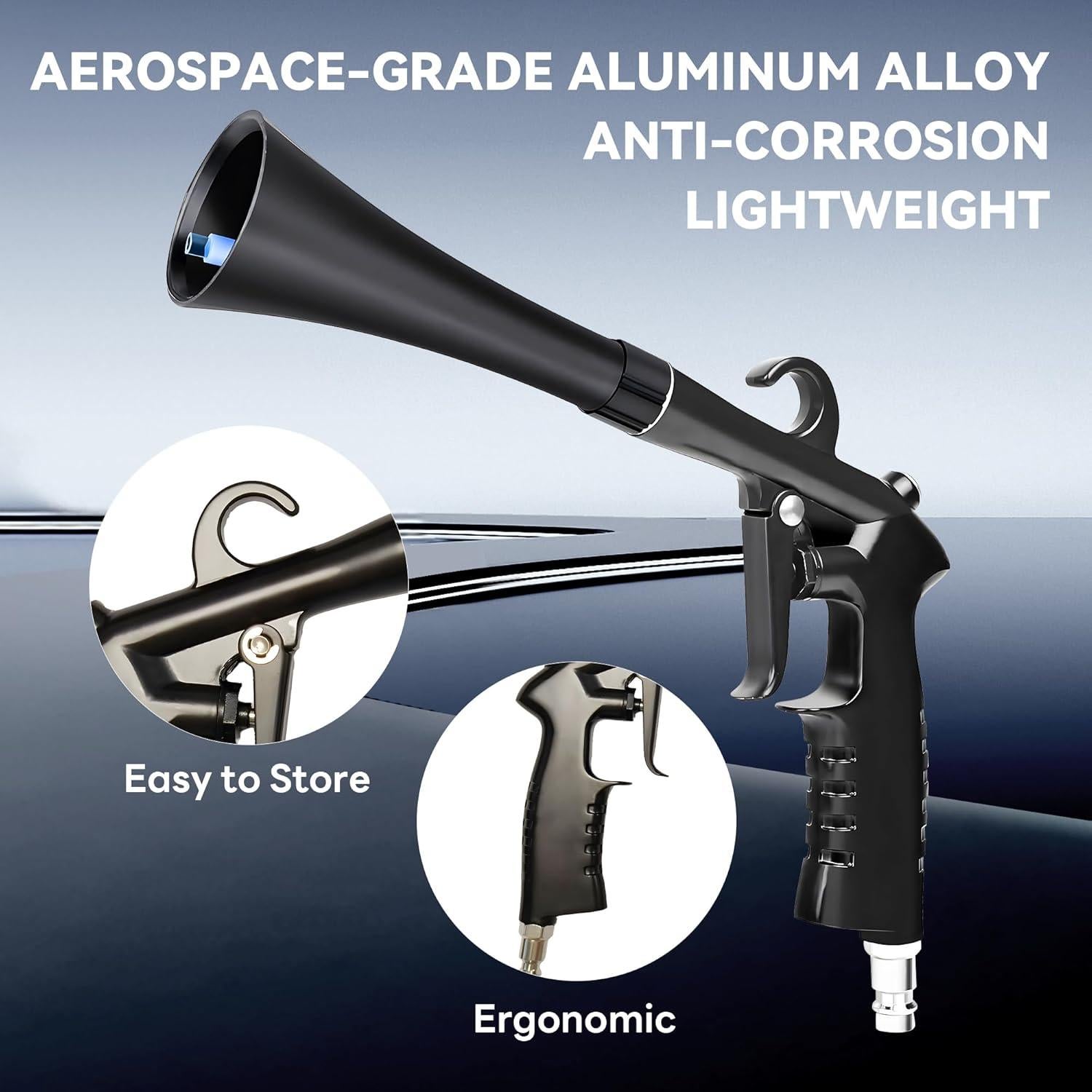 Pistola de Limpieza de Autos WEAREN - Alta Presión, Aluminio