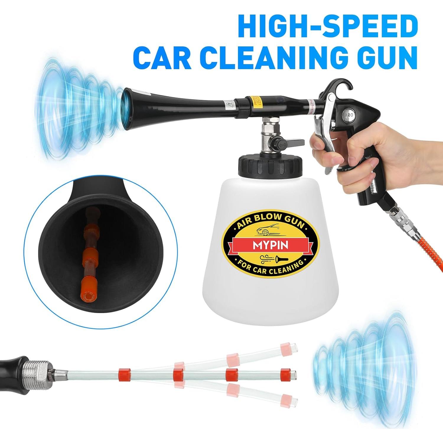 Pistola de Limpieza de Autos MYPIN 6-9.2Bar con Boquillas
