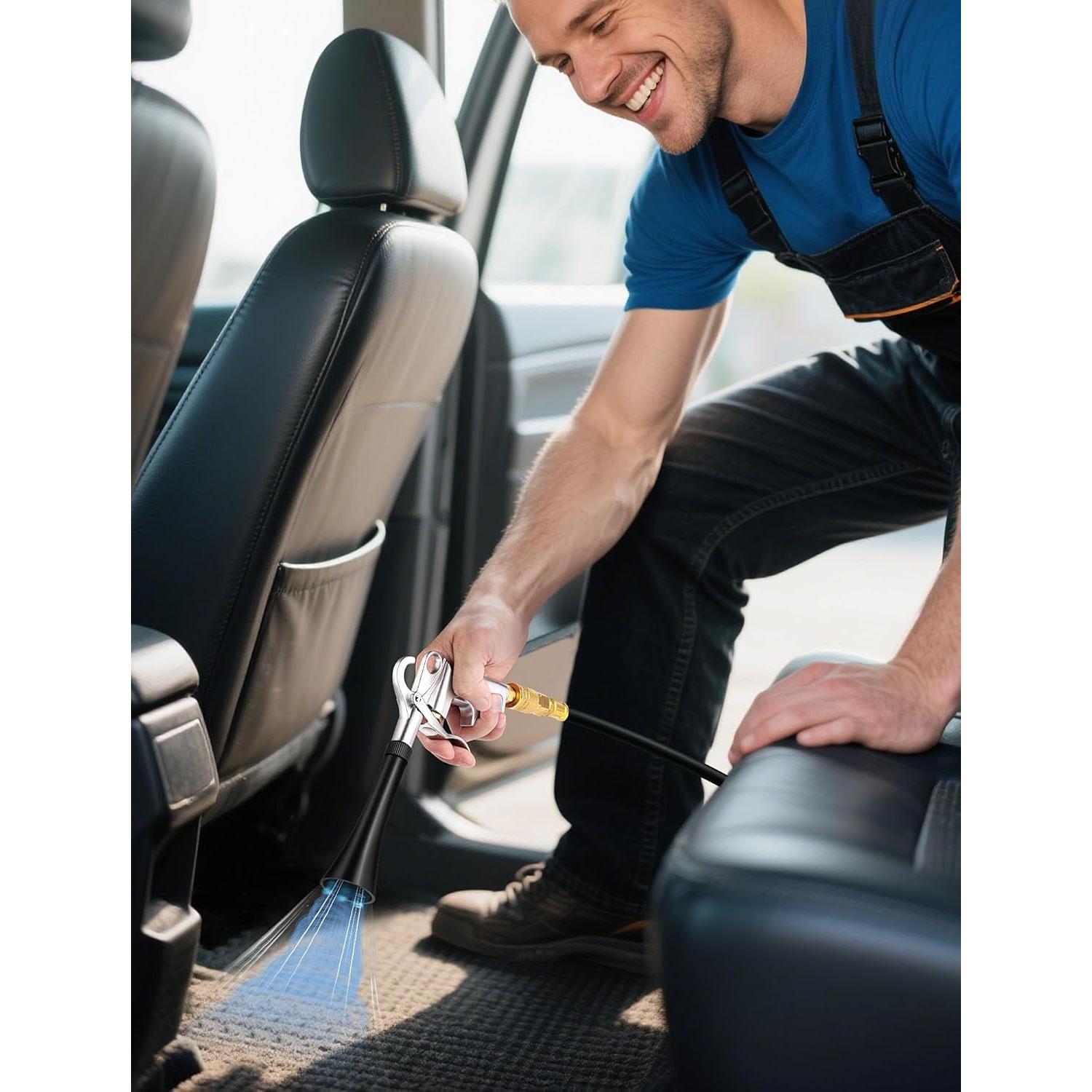 Pistola de Limpieza de Autos JASTIND con Tubo de Reemplazo