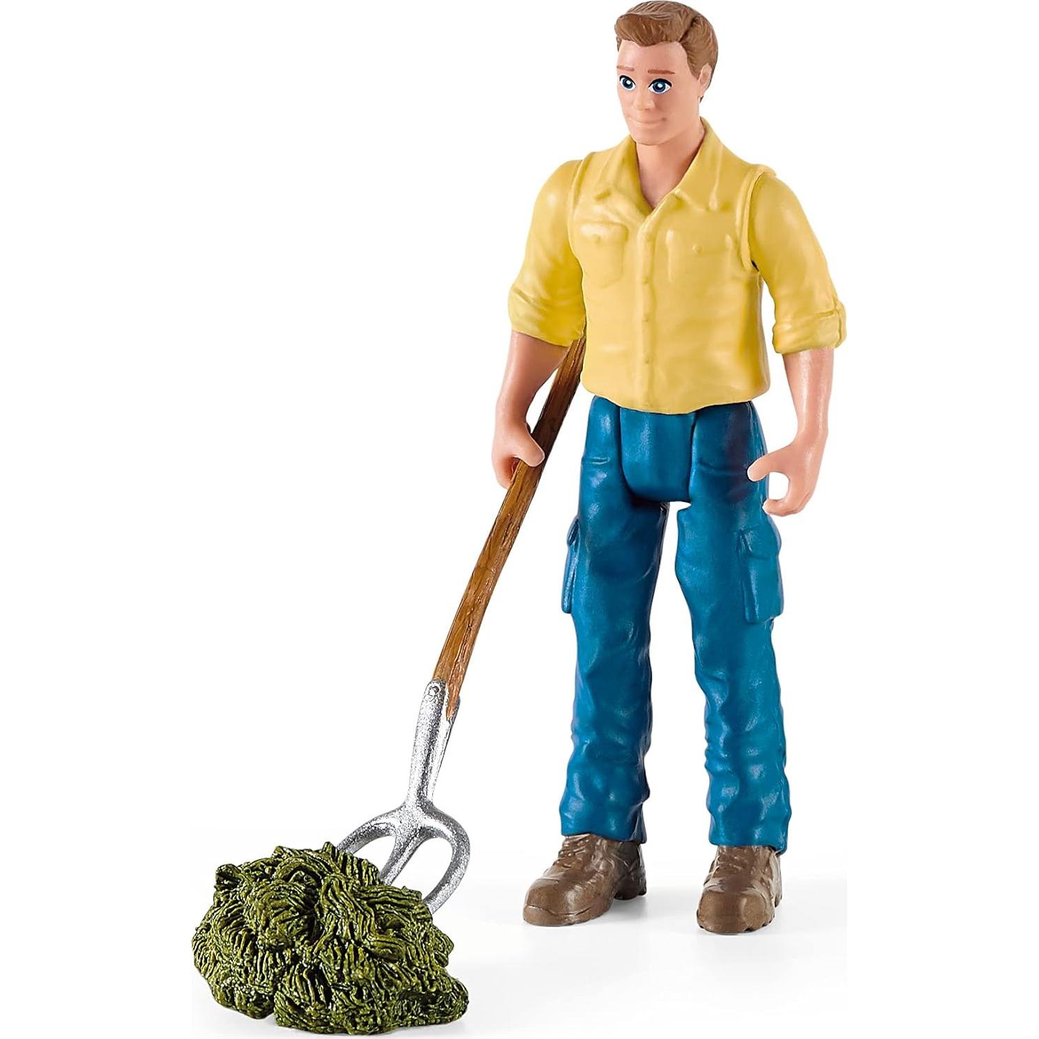 Set de Juego Lavado de Vaca Feliz Schleich 16 Piezas