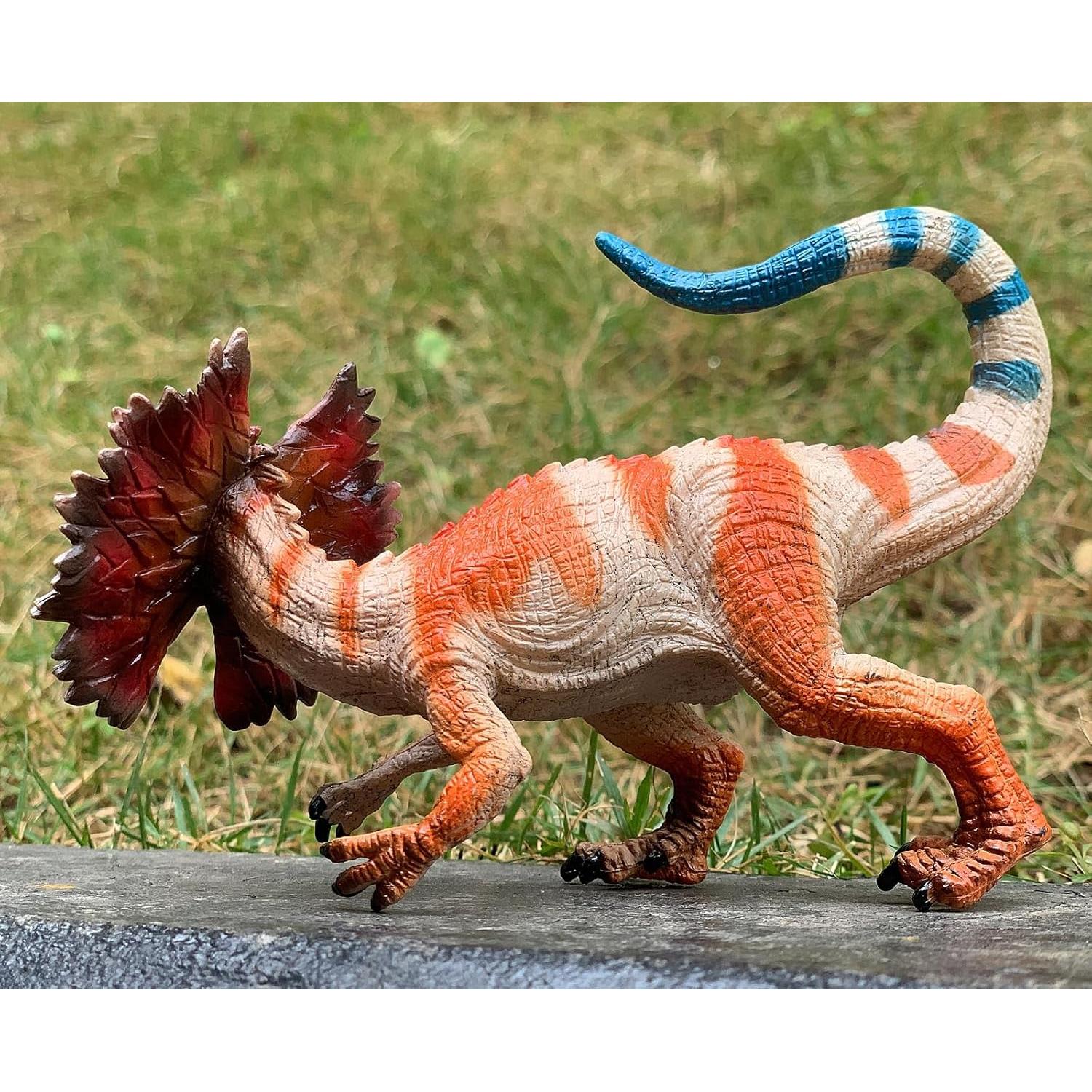 Figura de Dinosaurio Dilophosaurus Gemini&Genius Realista