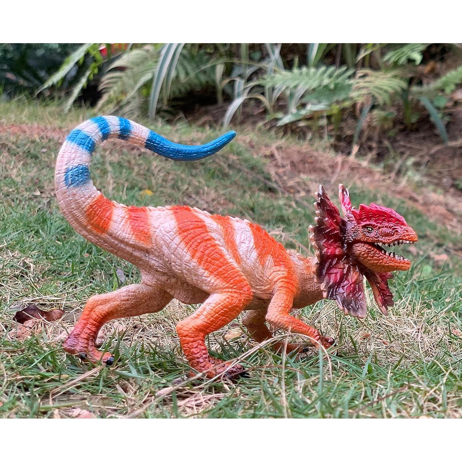 Figura de Dinosaurio Dilophosaurus Gemini&Genius Realista
