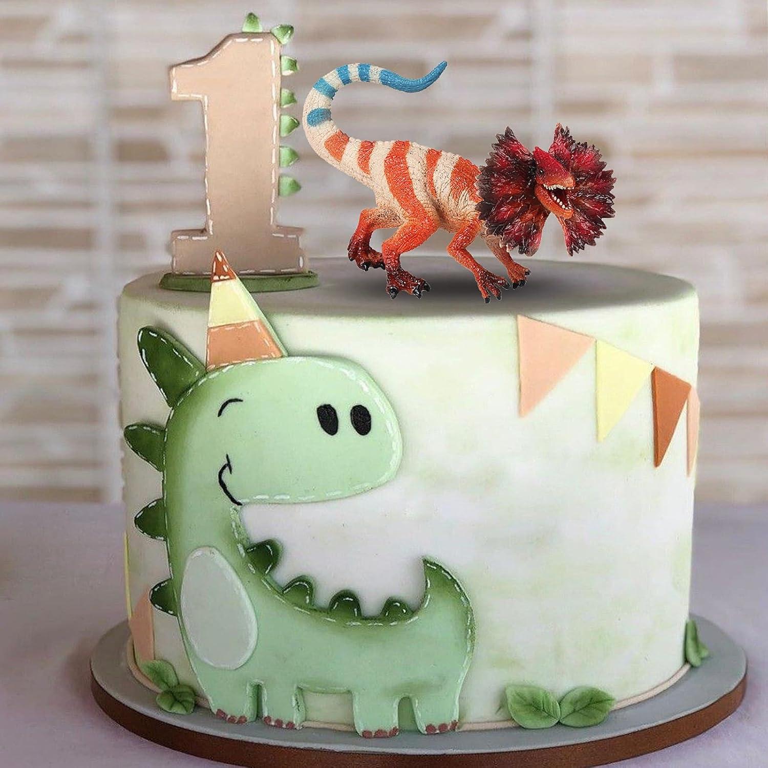 Figura de Dinosaurio Dilophosaurus Gemini&Genius Realista