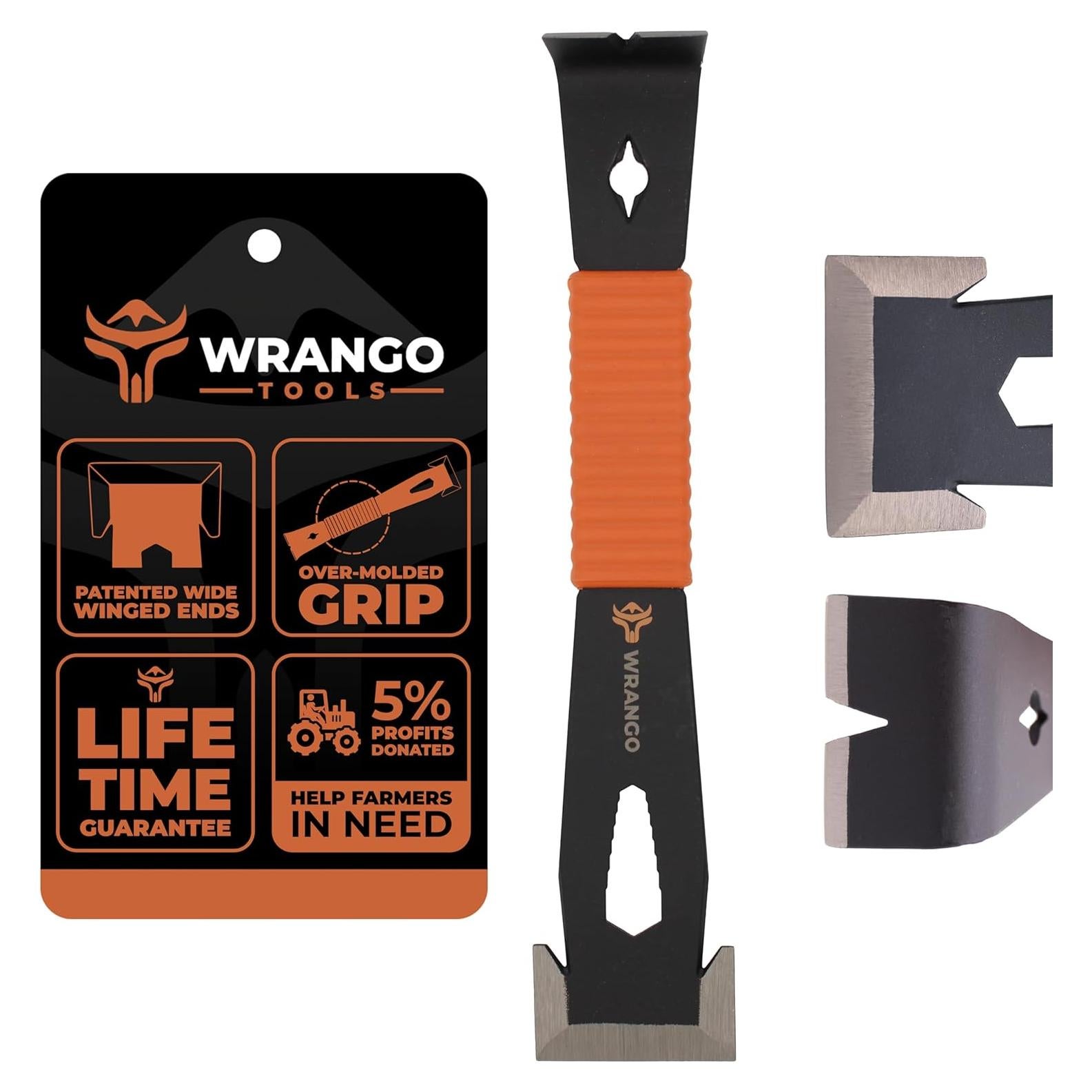 Barra de Recorte Wrango Tools 24.1 cm - Extractor de Clavos y Tornillos