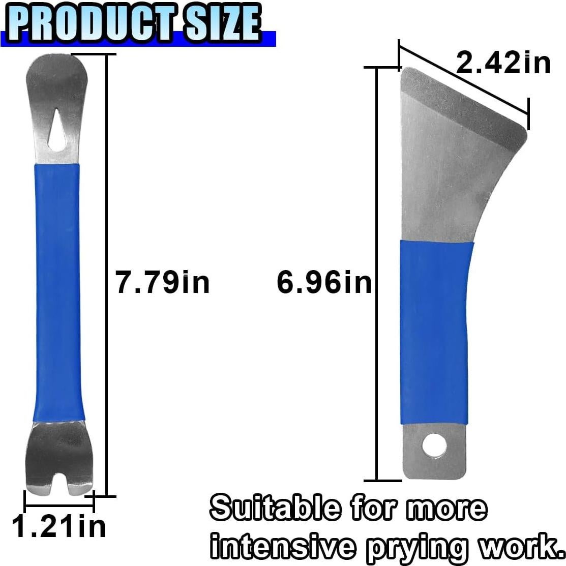 Herramienta de Extracción de Molduras DUSCOKE 2PCS Acero Inoxidable