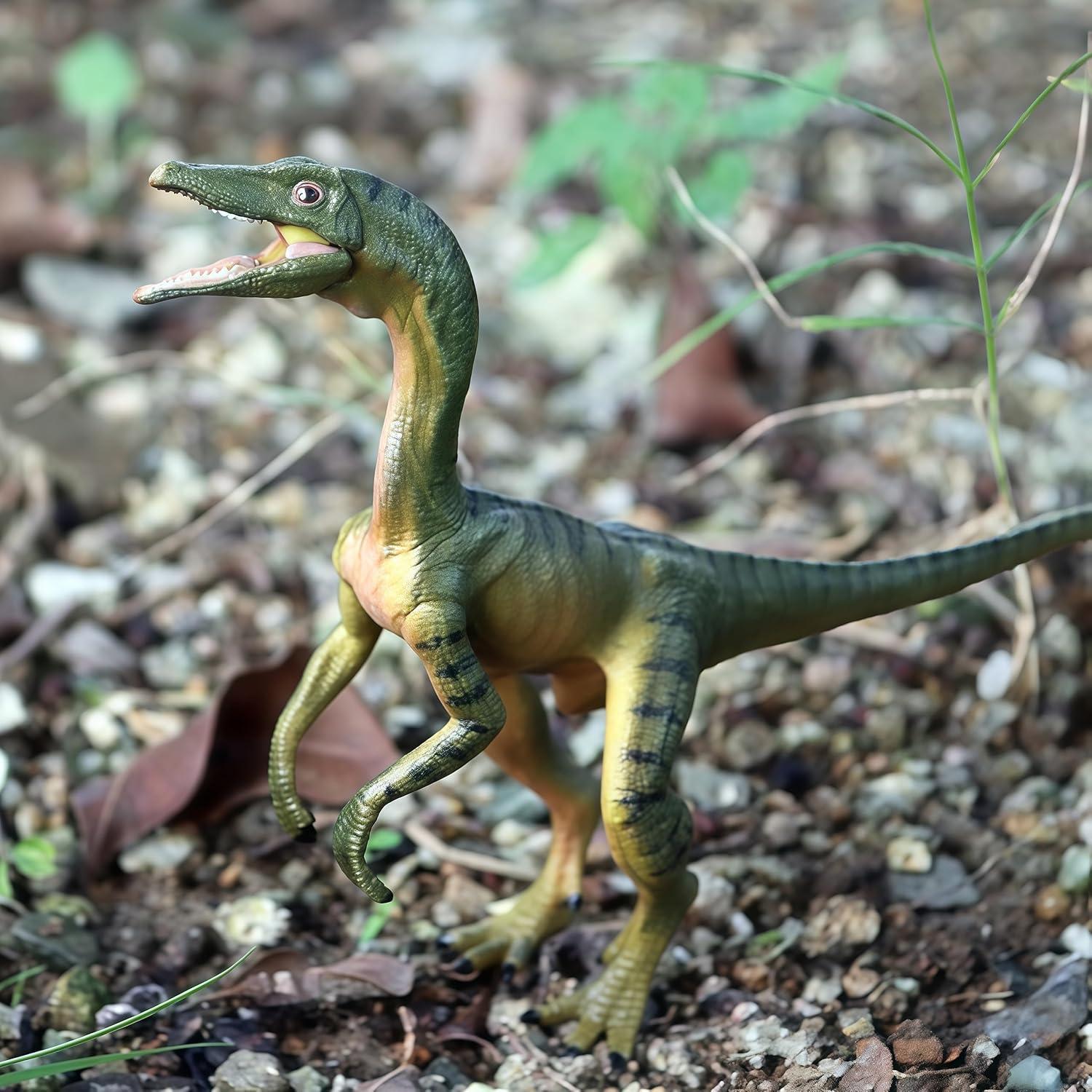 Figura de Dinosaurio Compsognathus Gemini 17cm Realista