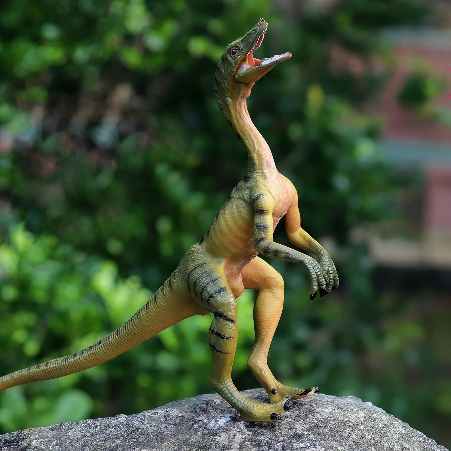 Figura de Dinosaurio Compsognathus Gemini 17cm Realista