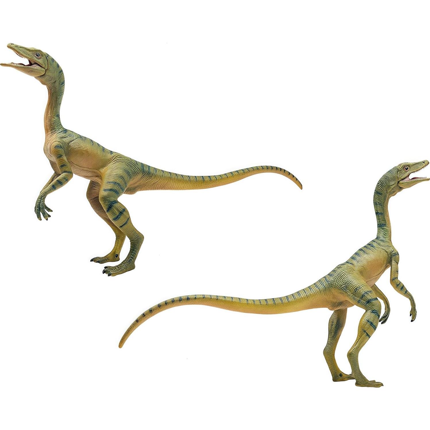 Figura de Dinosaurio Compsognathus Gemini 17cm Realista