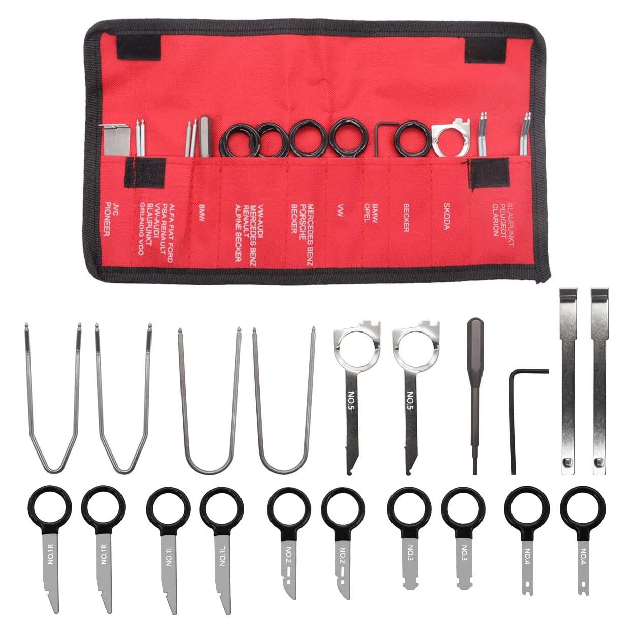 Kit de Herramientas de Extracción de Radio Seamaka O-050 - 20 Piezas