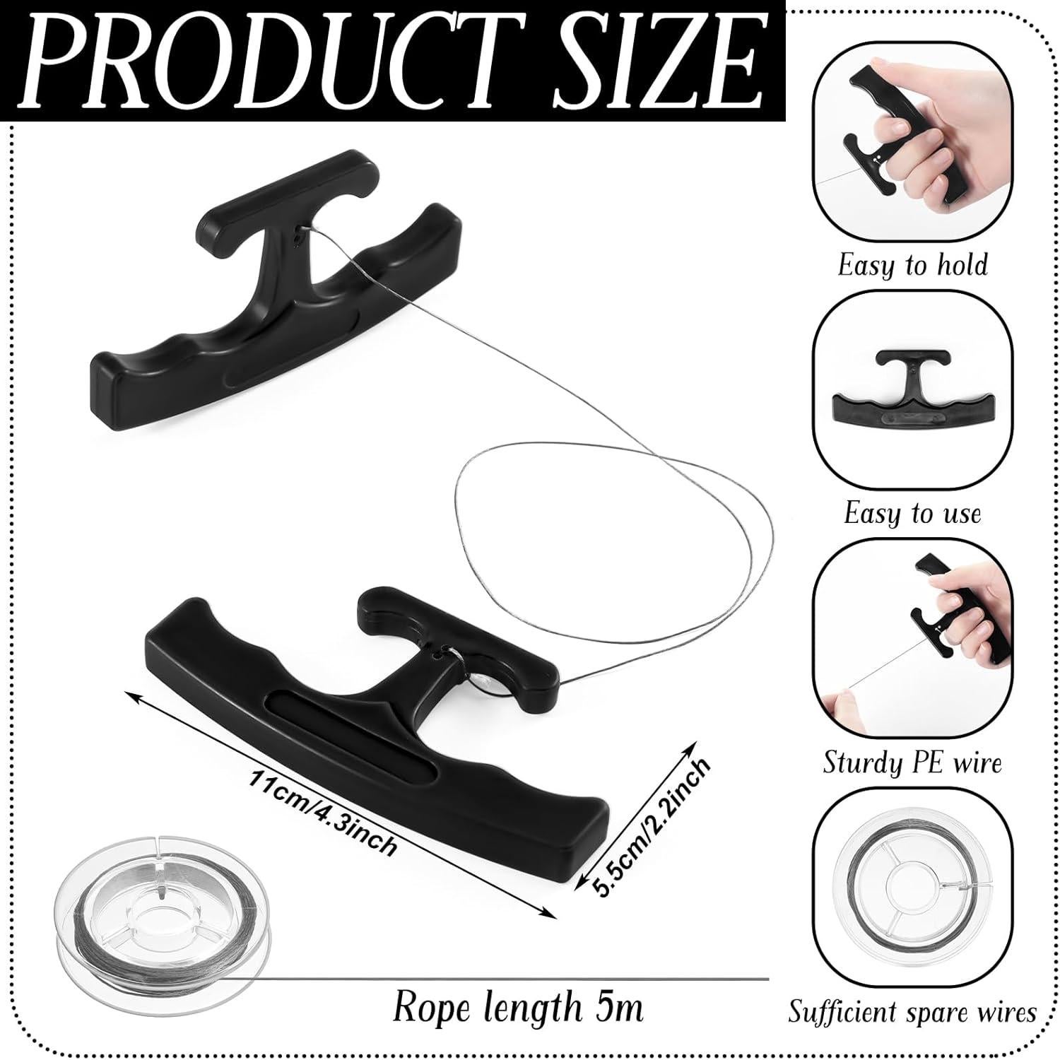 Kit de Eliminación de Emblemas Therwen GFA2518 con Cuerda PE 5m