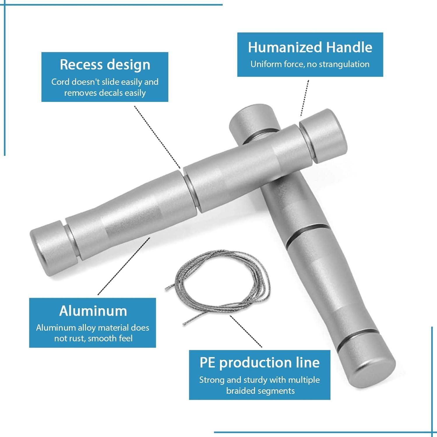 Herramienta de Remoción de Emblemas BWBWND - Aluminio, 11.5 cm