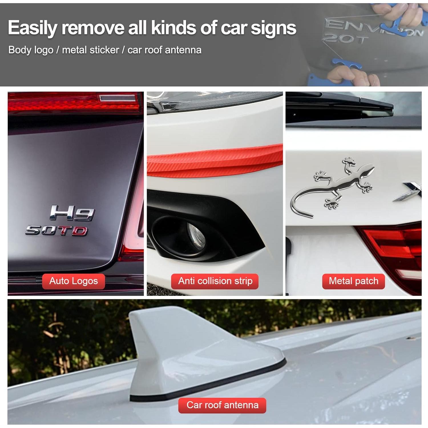 Kit Removedor de Emblemas FOSHIO con 3 Cables PE de 60 cm