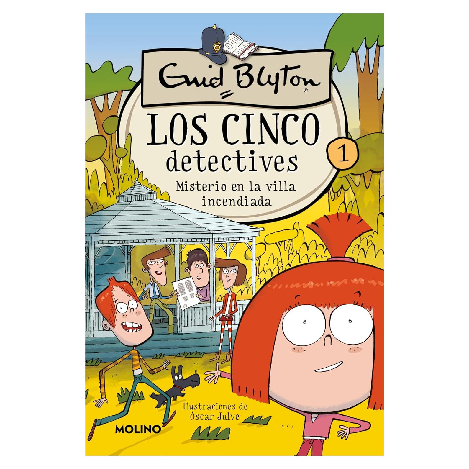 Los cinco detectives 1 - Misterio en la villa incendiada