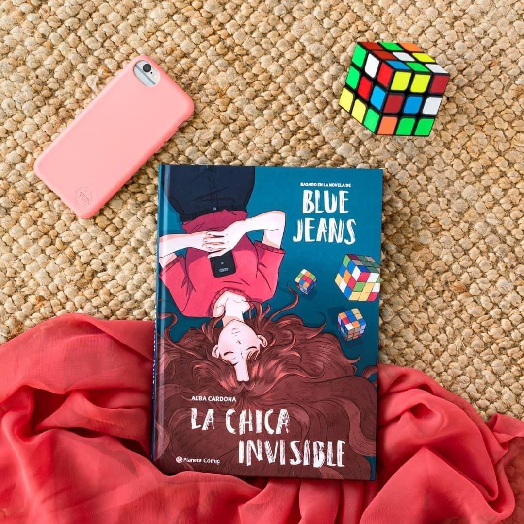 La chica invisible (novela gráfica): Basado en la novela de Blue Jeans