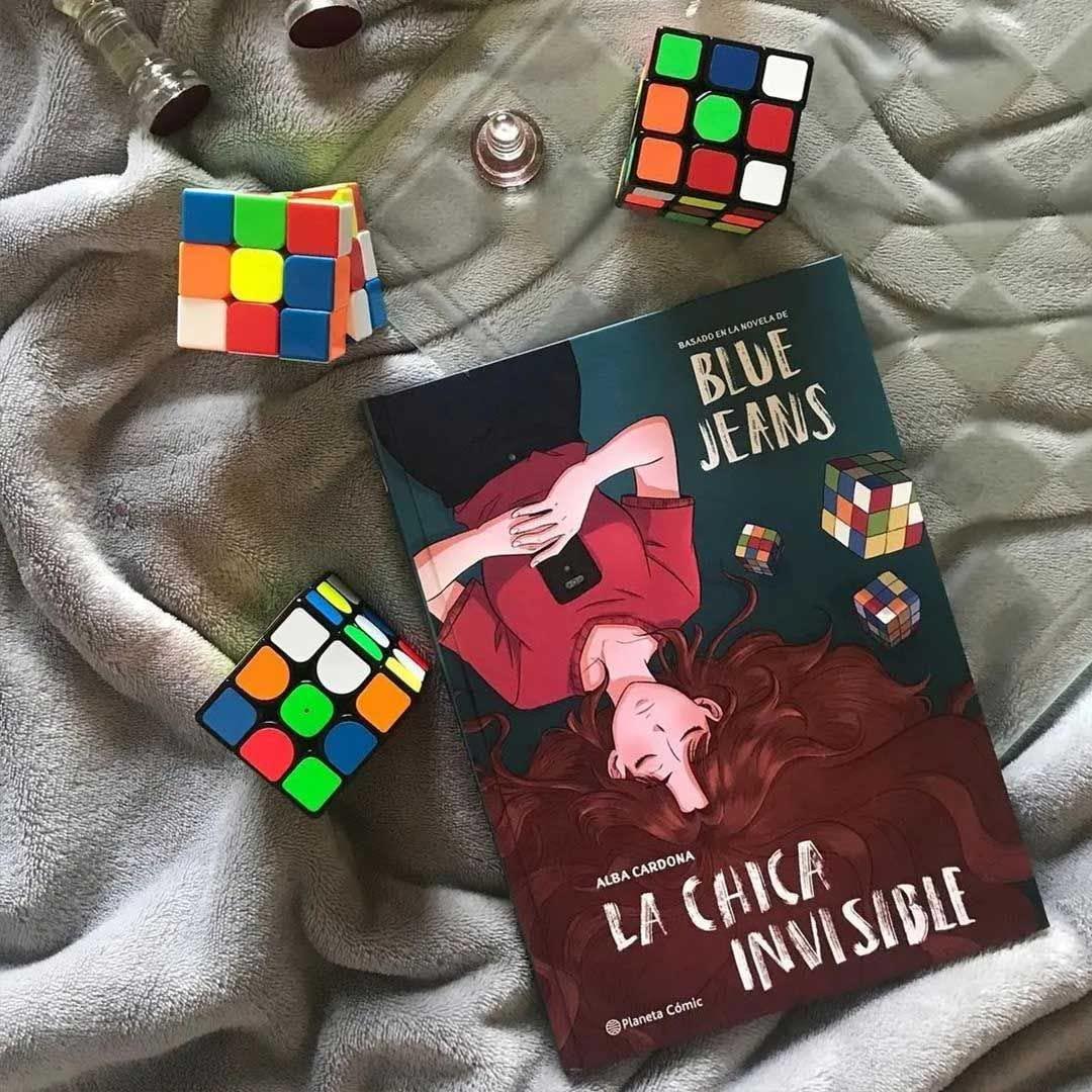 La chica invisible (novela gráfica): Basado en la novela de Blue Jeans