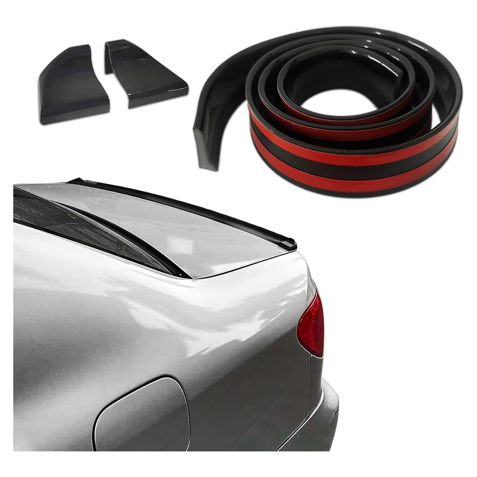 Alerón Trasero Universal PACLVIO 1.5m Negro Brillante