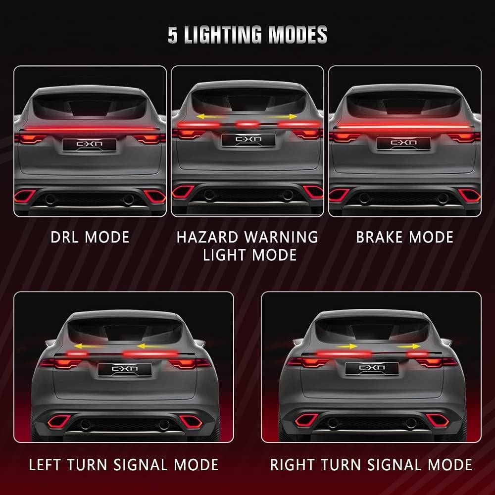 Tira LED Roja 1797 para Alerón Trasero 129.54 cm Impermeable