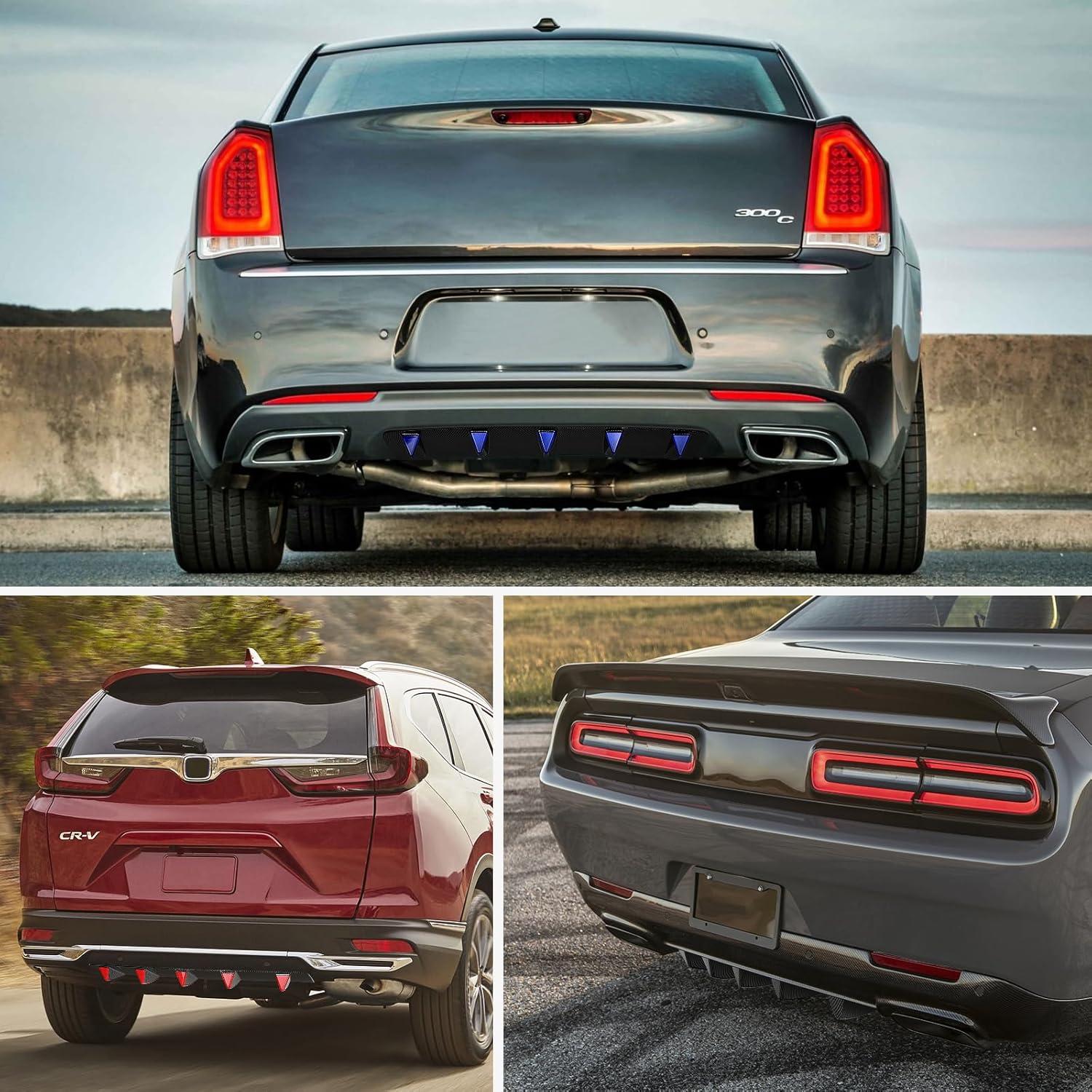 Difusor Trasero Universal DREAMOTOR 80 cm - Aletas de Tiburón