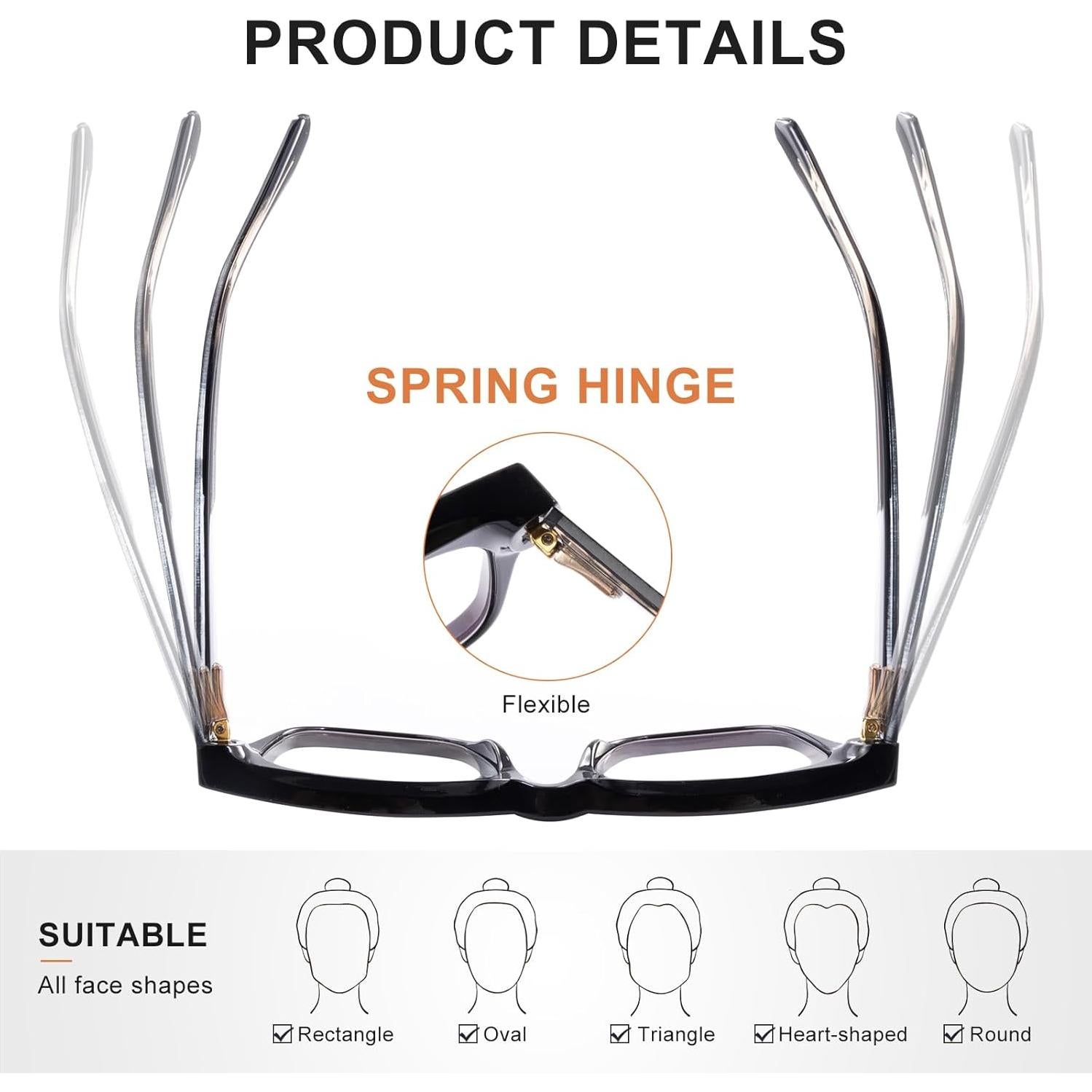 Gafas de lectura progresivas OuShiun 2.0x fotocromáticas