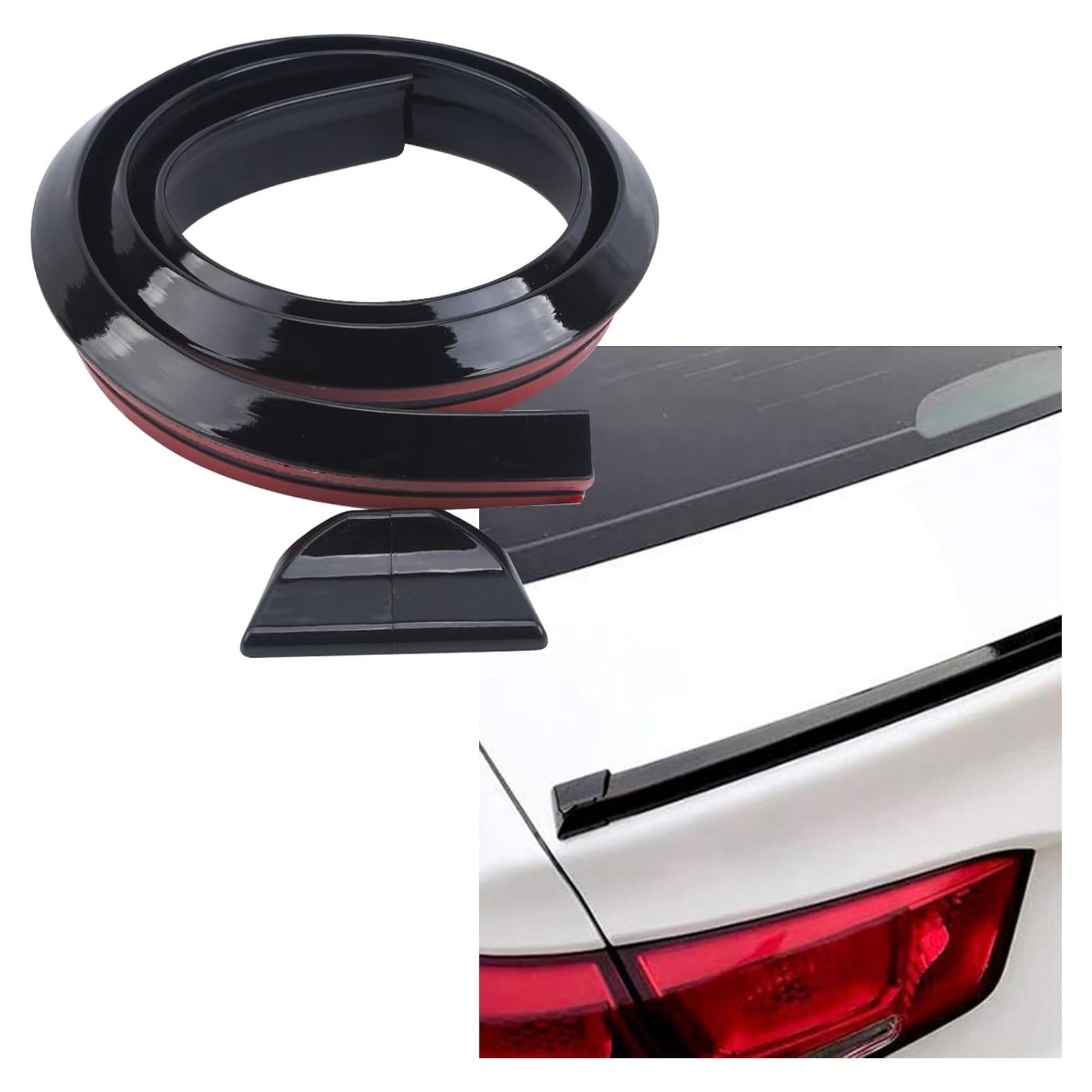 Alerón Trasero de Coche Middrivr 4.5m PU Negro Brillante