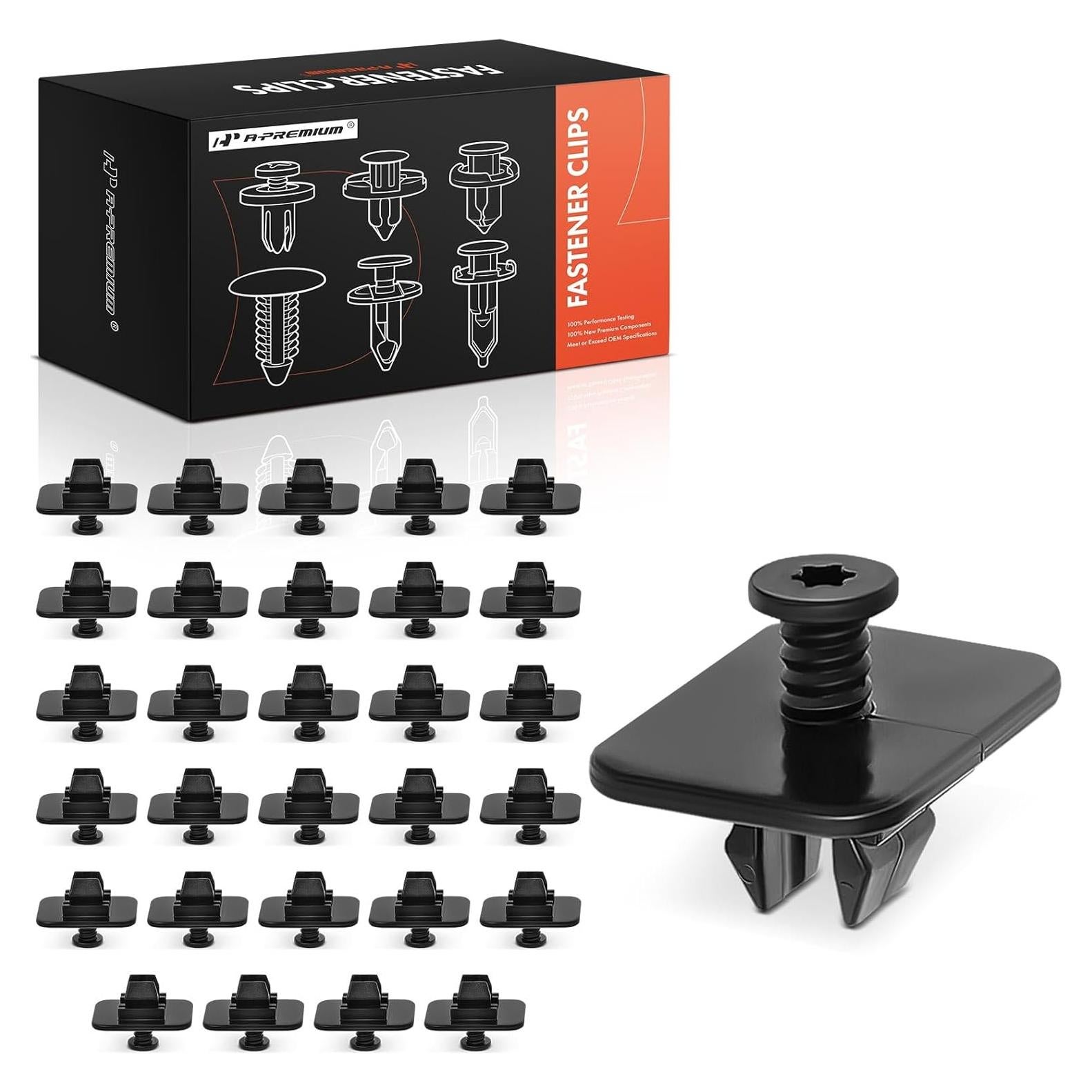30 Sujetadores de Clip de Retención A-Premium para Volkswagen