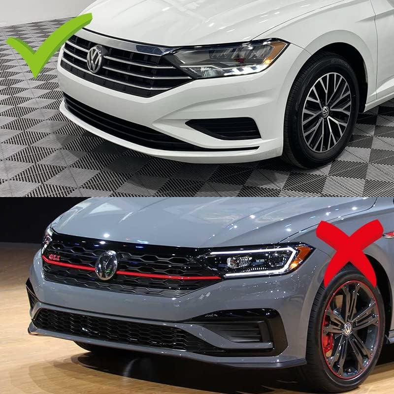 Labio Parachoques Frontal Q1-Tech para Volkswagen Jetta 2019-2022