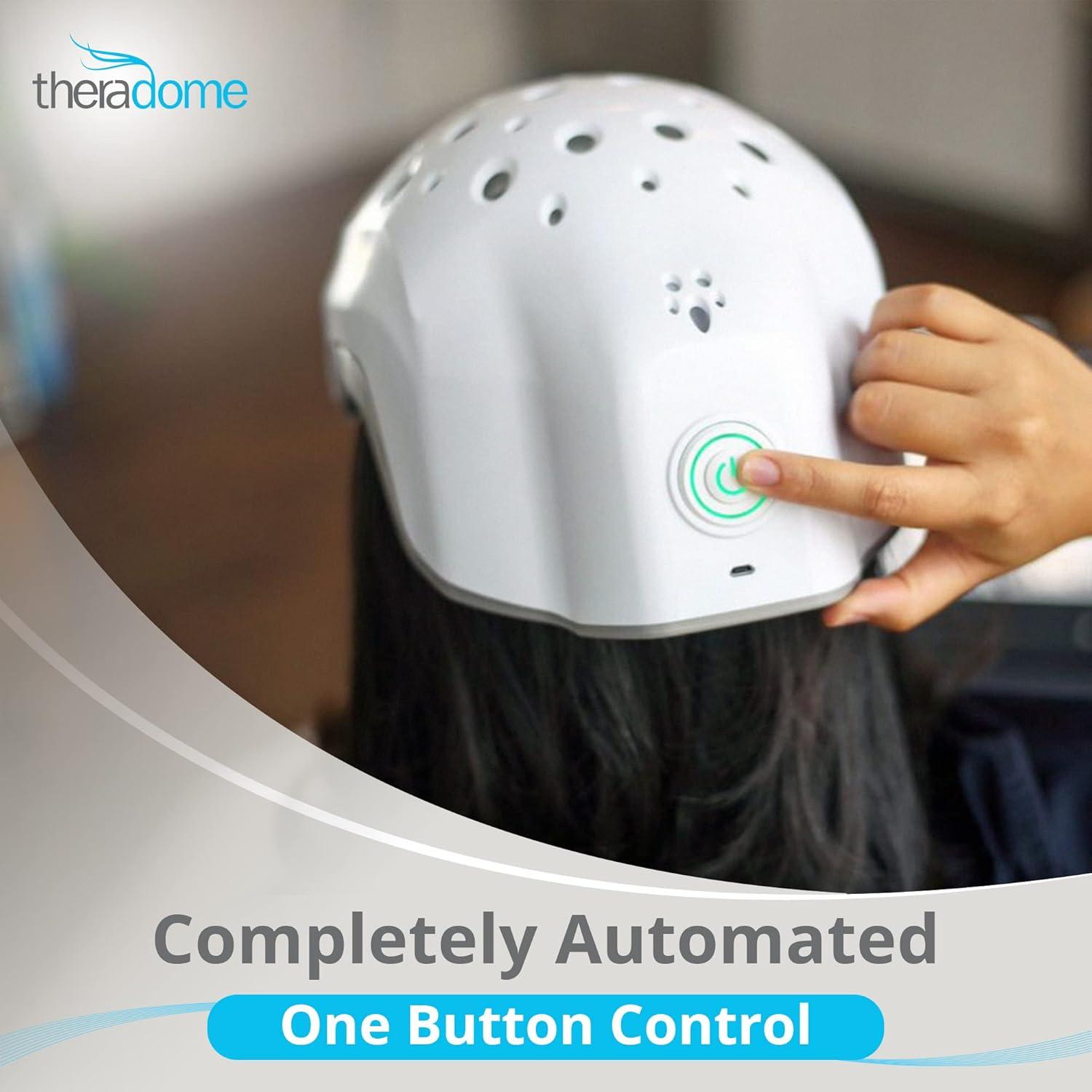 Casco de Crecimiento Capilar Theradome LH40 - Terapia Láser FDA