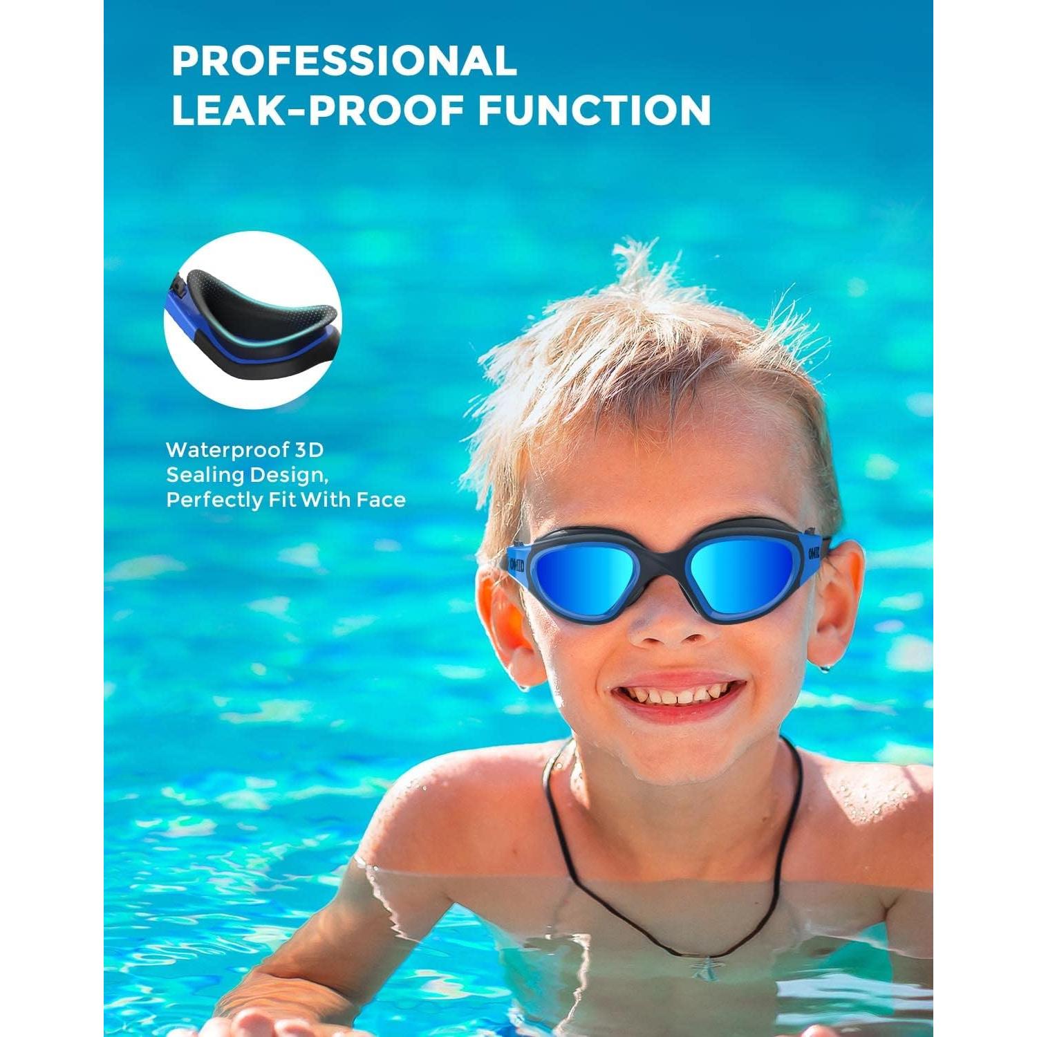 Gafas de natación OMID P2mini polarizadas para niños 6-14 años