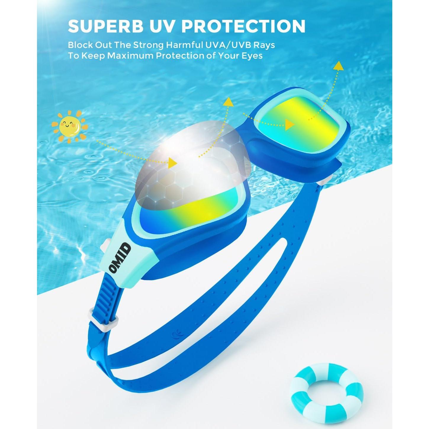 Gafas de natación OMID P2mini para niños, polarizadas