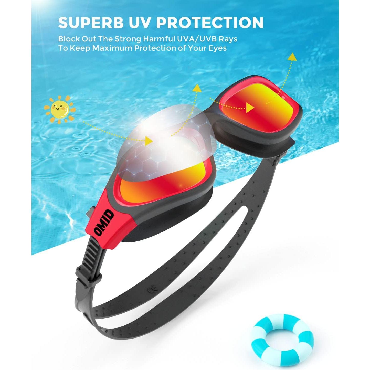 Gafas de natación OMID P2mini para niños, polarizadas