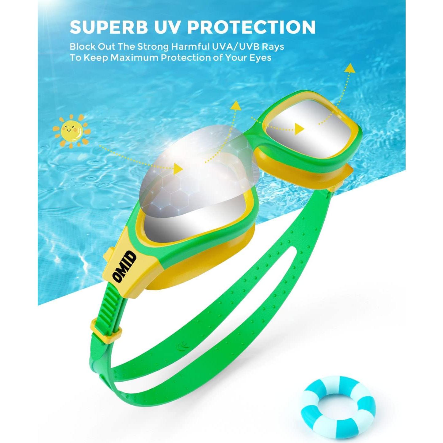 Gafas de natación OMID P2mini para niños, anti-vaho y UV