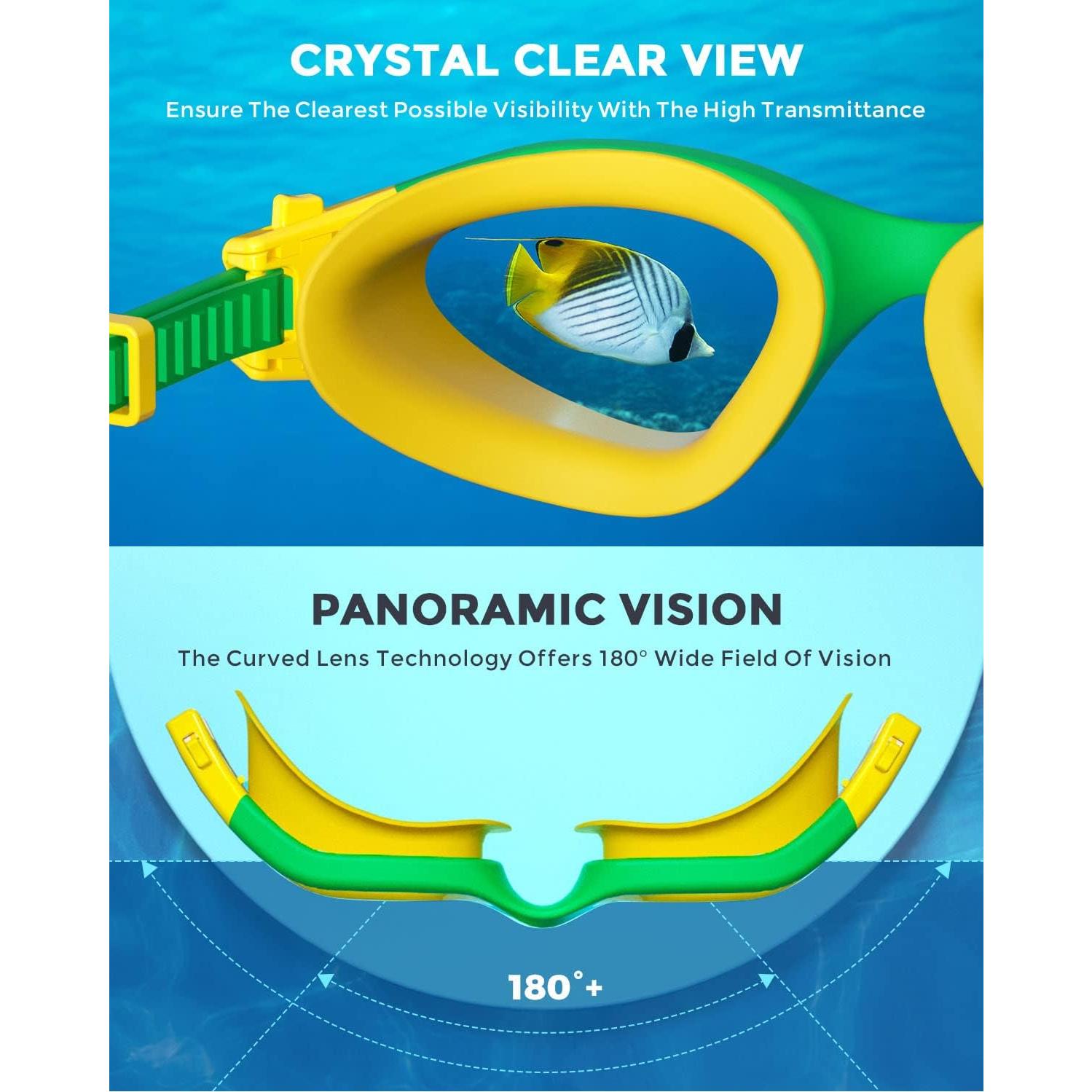 Gafas de natación OMID P2mini para niños, anti-vaho y UV