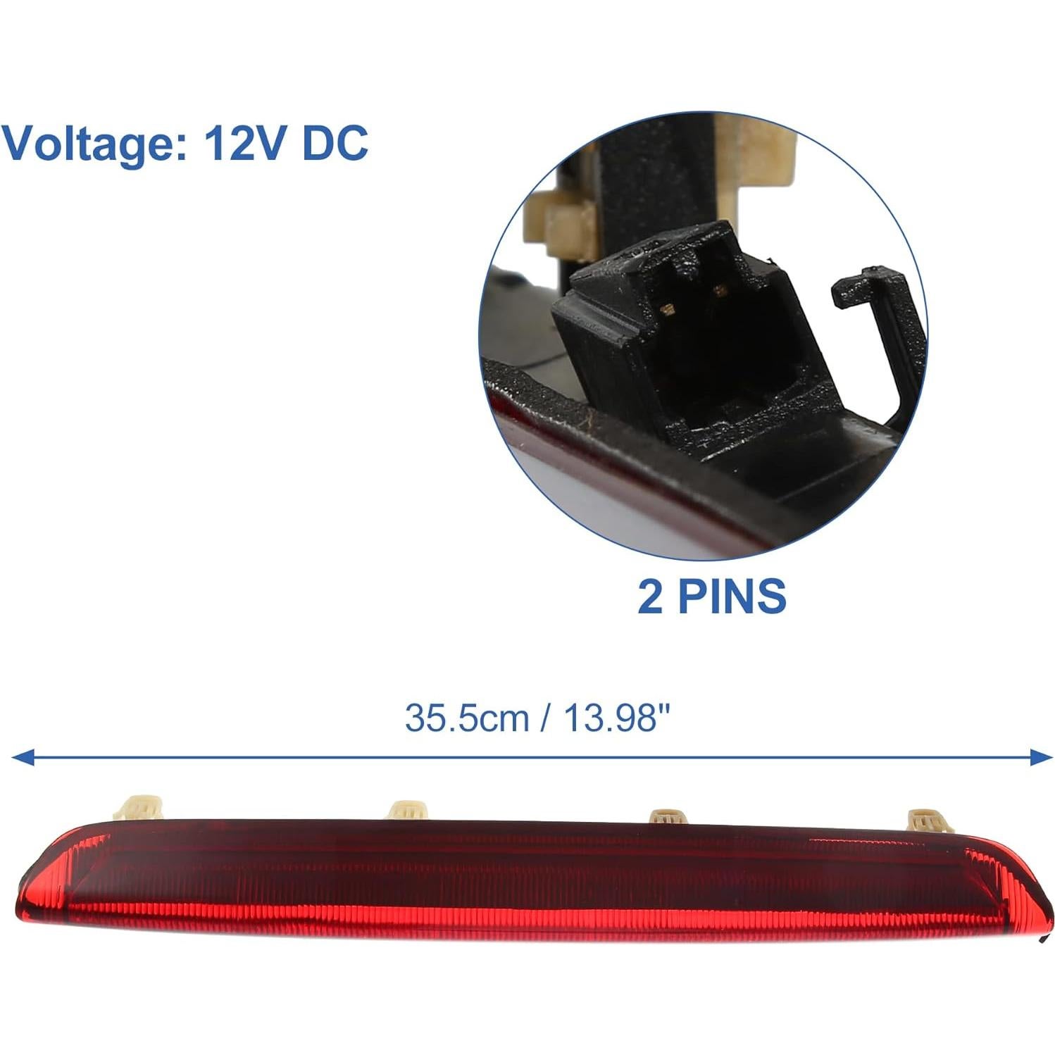 Luz de Freno LED Tercera X AUTOHAUX para Audi A3 2006-2013