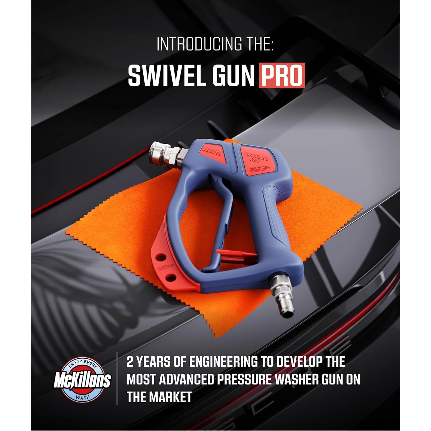 Pistola de Lavado a Presión McKillans Swivel Gun Pro 4000 PSI