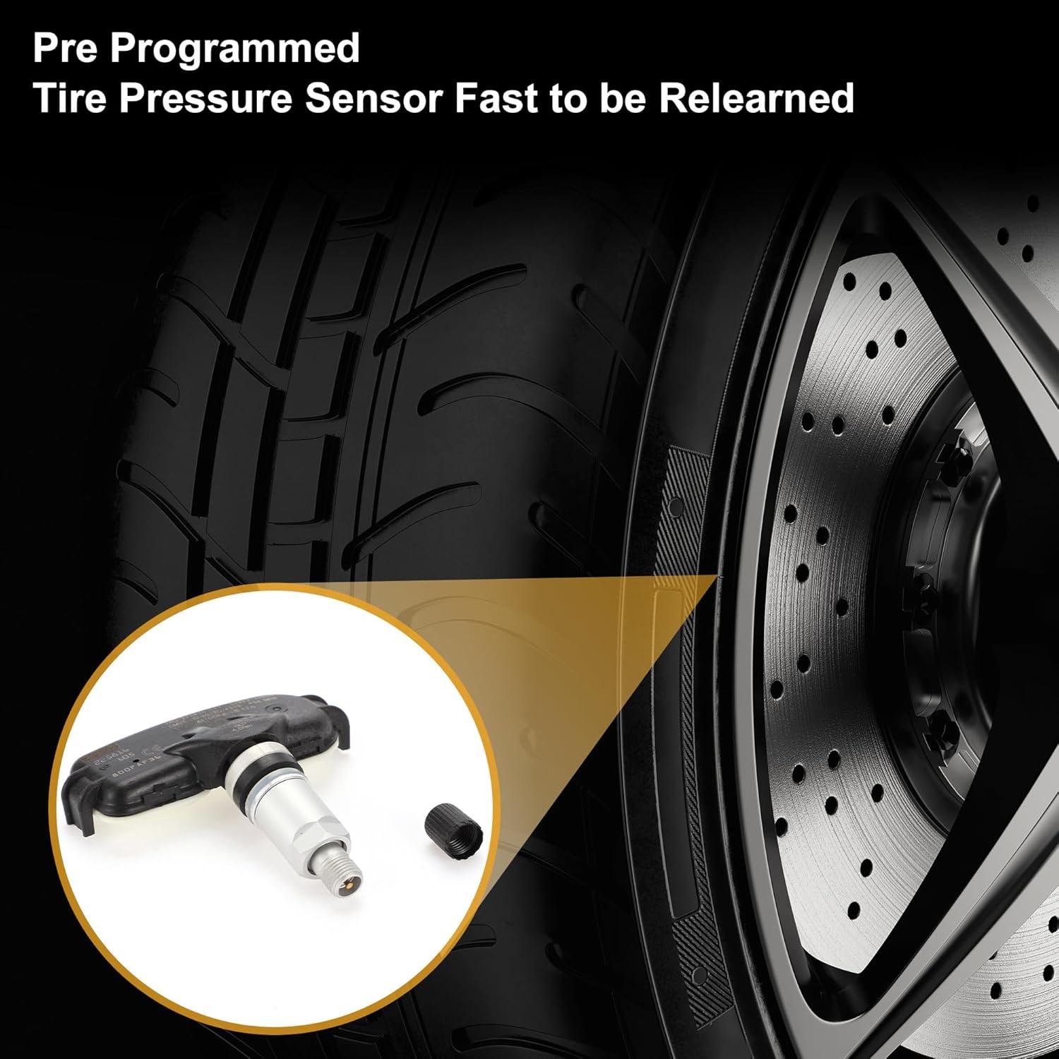 Sensor de Presión de Neumáticos Partuto 529333V600 para Hyundai Azera 2014-2017