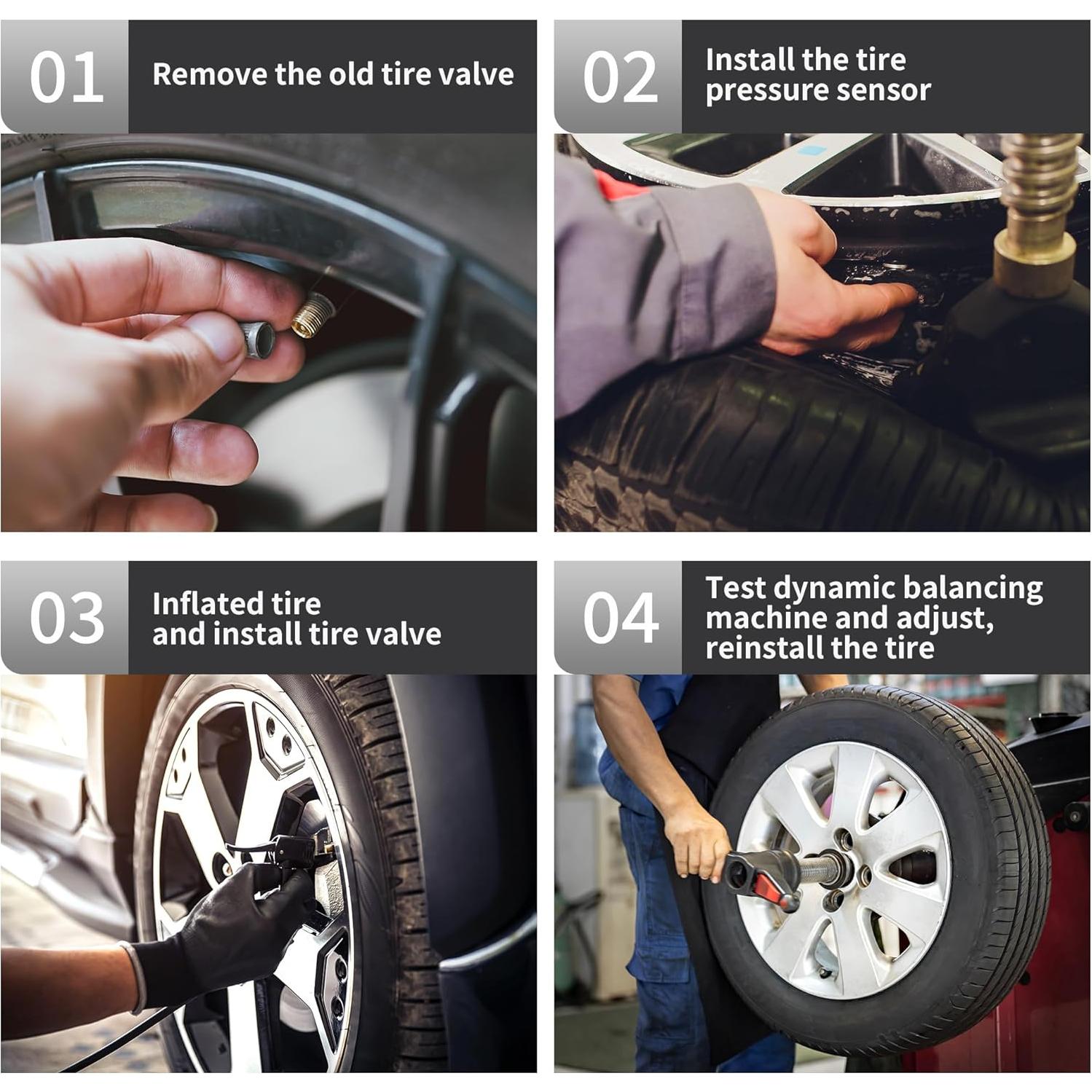 Sensor de Presión de Neumáticos Partuto 529333V600 para Hyundai Azera 2014-2017