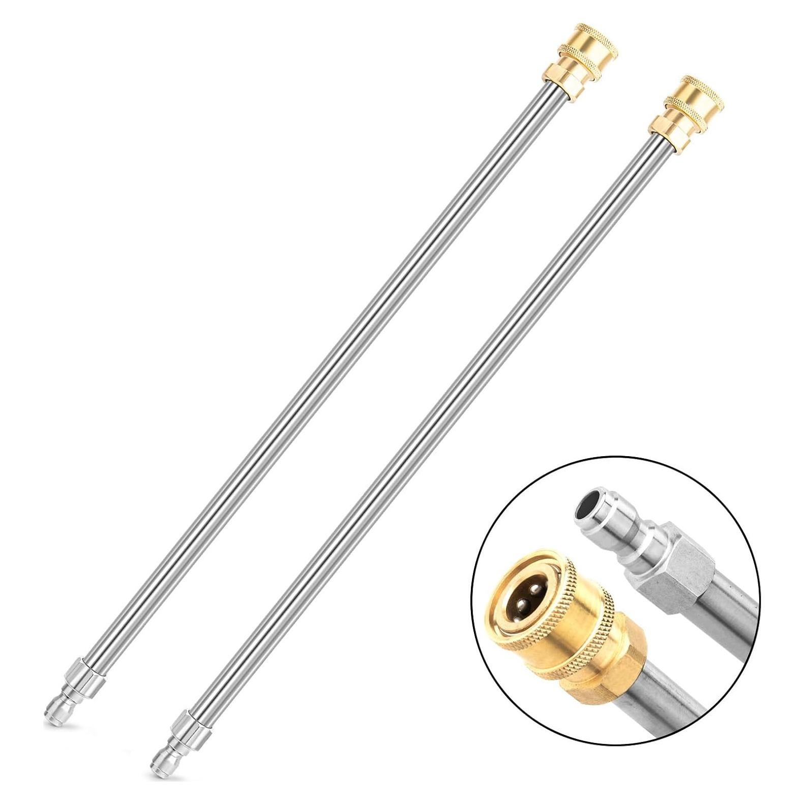 Varilla de Extensión EARLEAS para Lavadora a Presión 43 cm - 2 Piezas