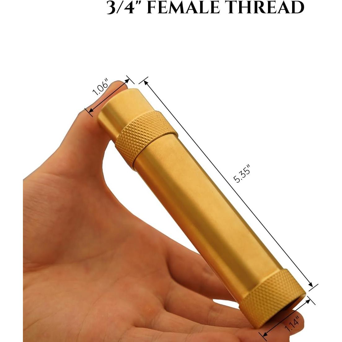 Boquilla de Manguera de Latón Wiseflow con Spray Ajustable