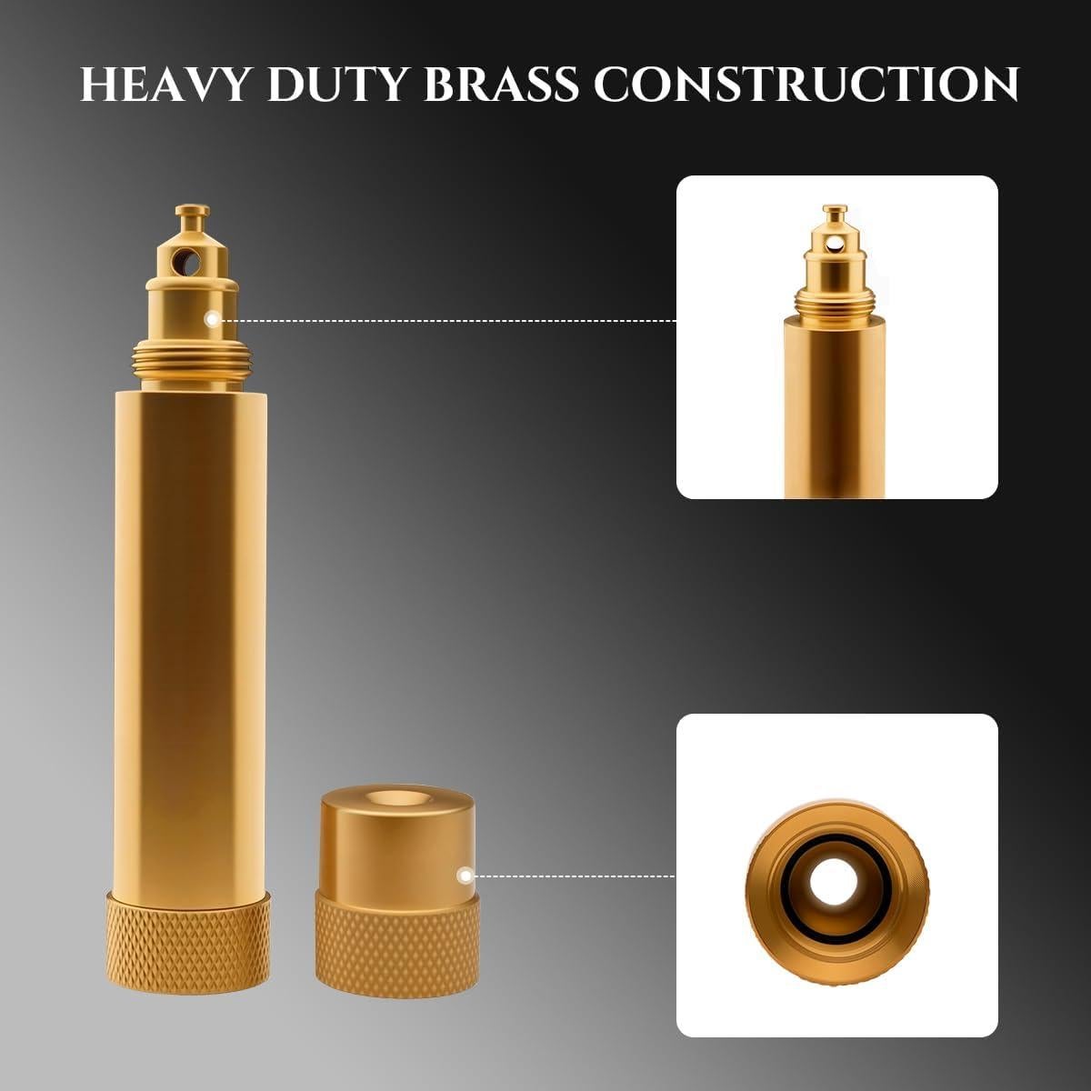 Boquilla de Manguera de Latón Wiseflow con Spray Ajustable