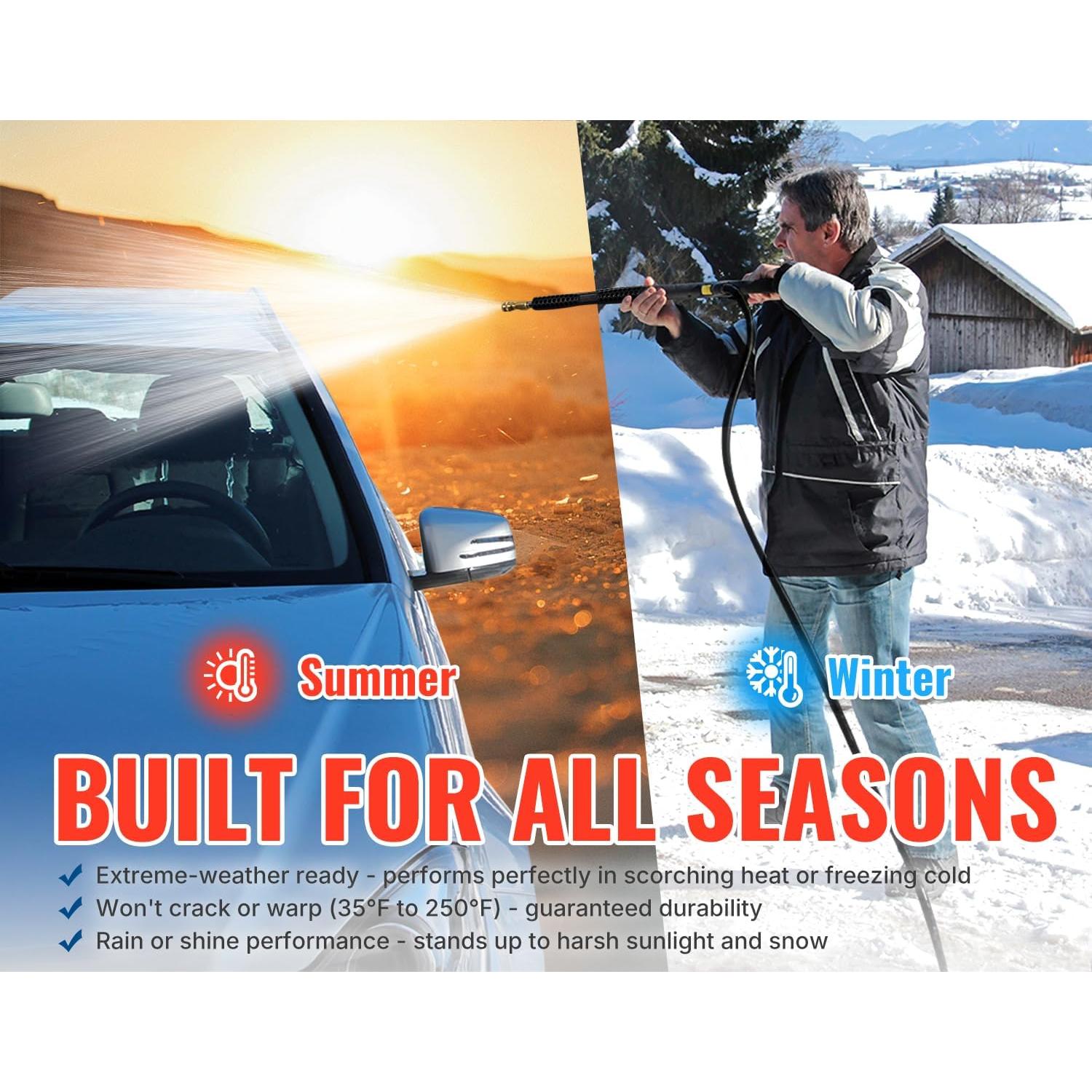 Manguera de Lavadora a Presión YAMATIC 3/8" 15.24m 4000 PSI