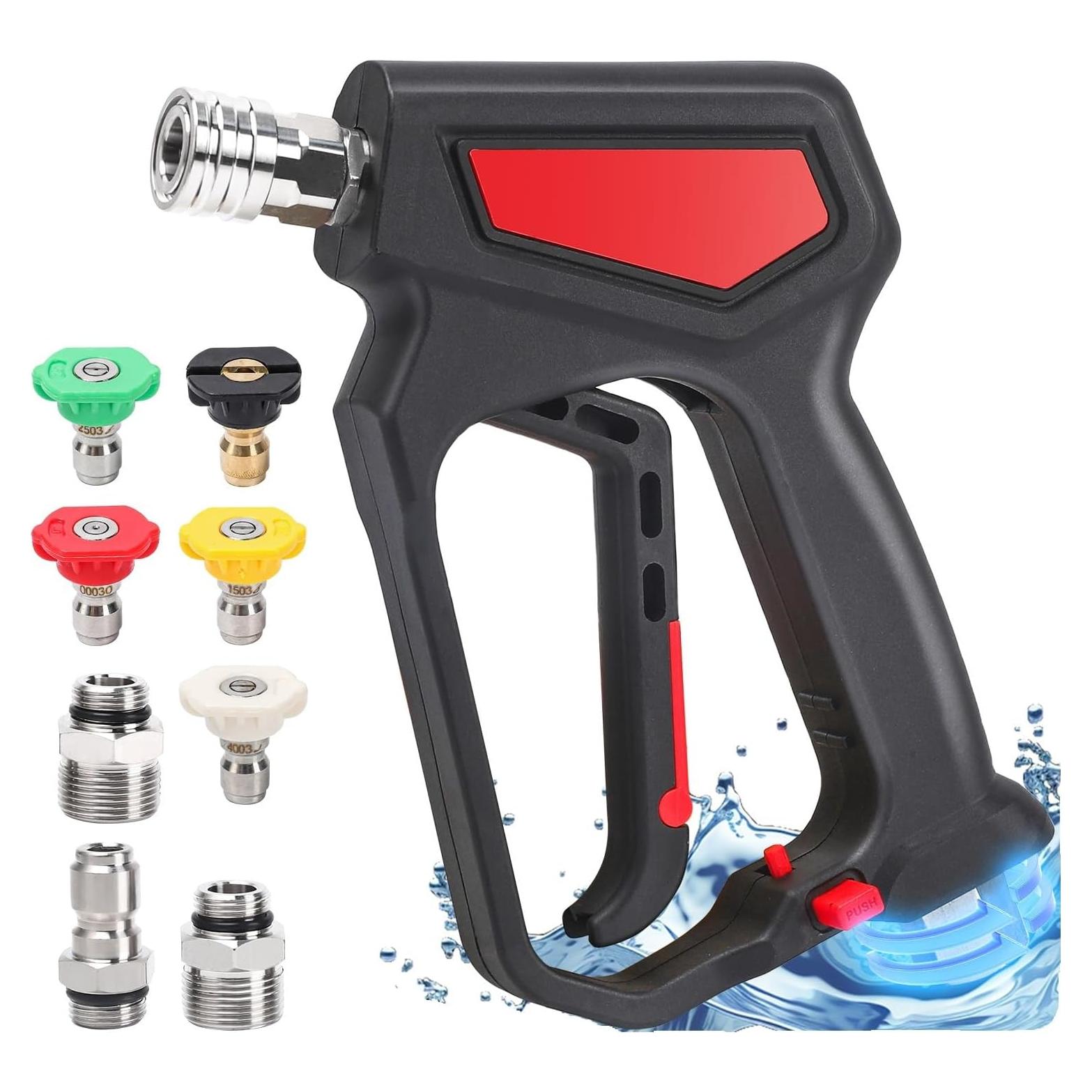 Pistola de Lavado a Presión Corto Javneo 5000 PSI 10.5 GPM