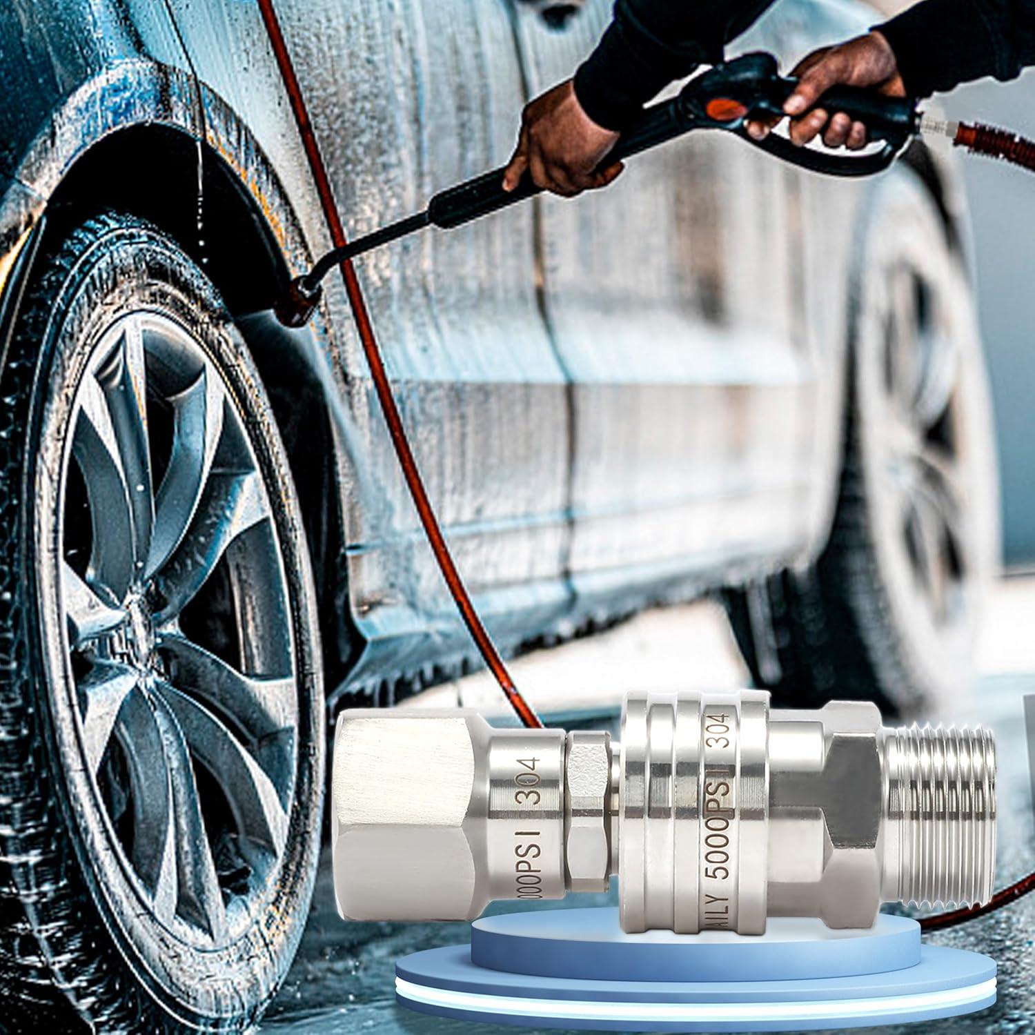 Juego de Adaptadores Giratorios Tool Daily M22 14mm a 3/8" 5000 PSI