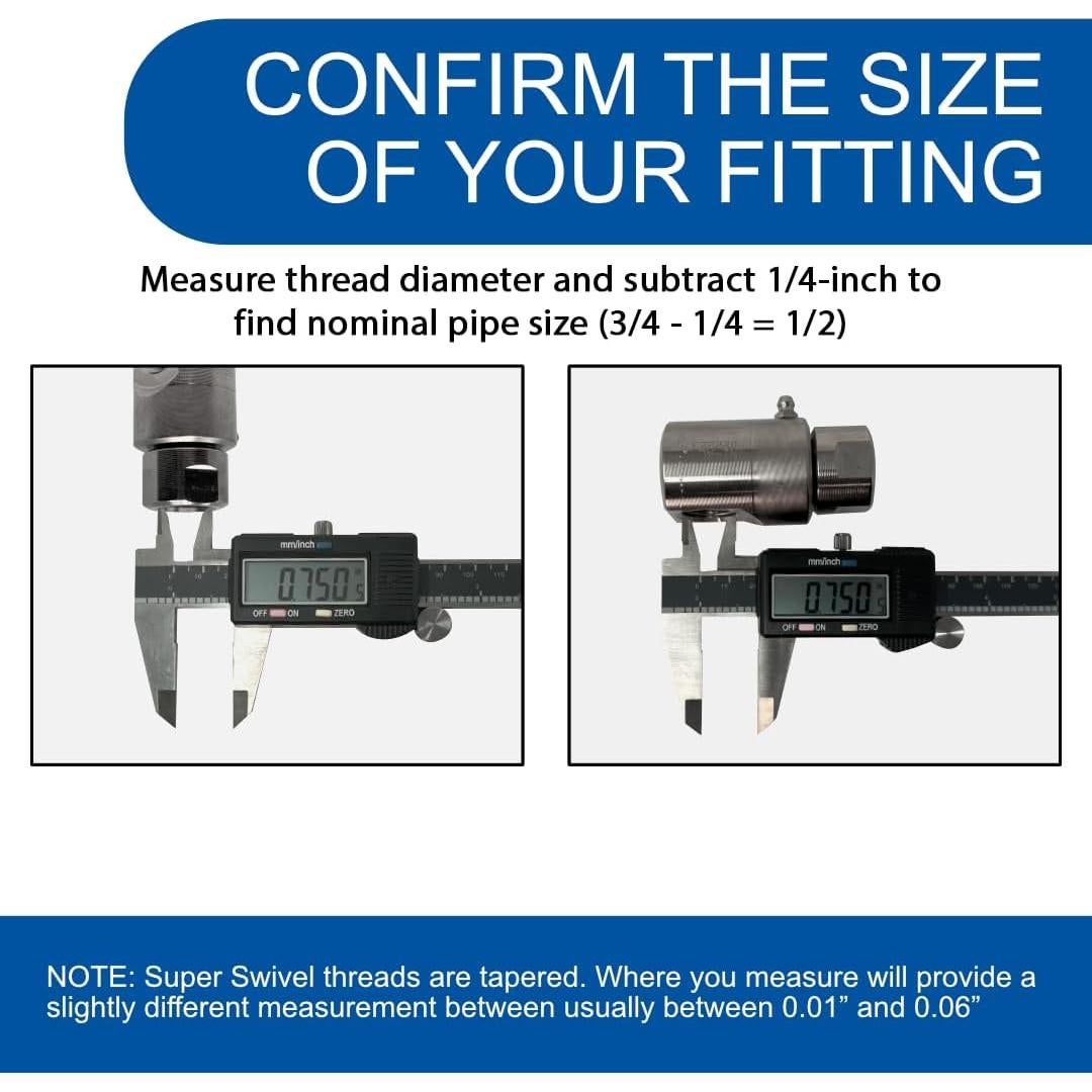 Giro Hembra x Hembra ½" Hose Kit 5024 - Adaptador MxM