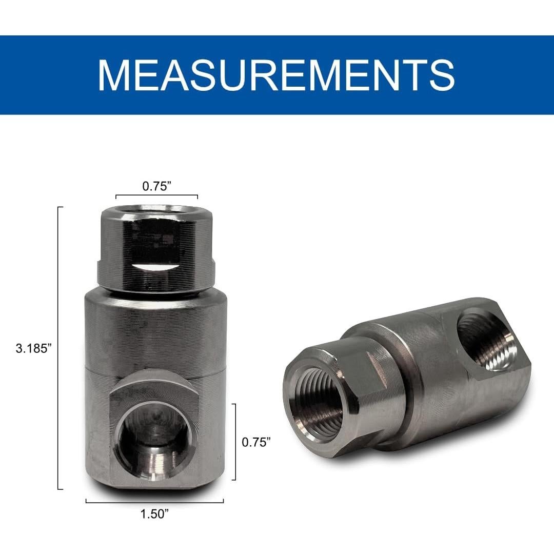 Giro Hembra x Hembra ½" Hose Kit 5024 - Adaptador MxM