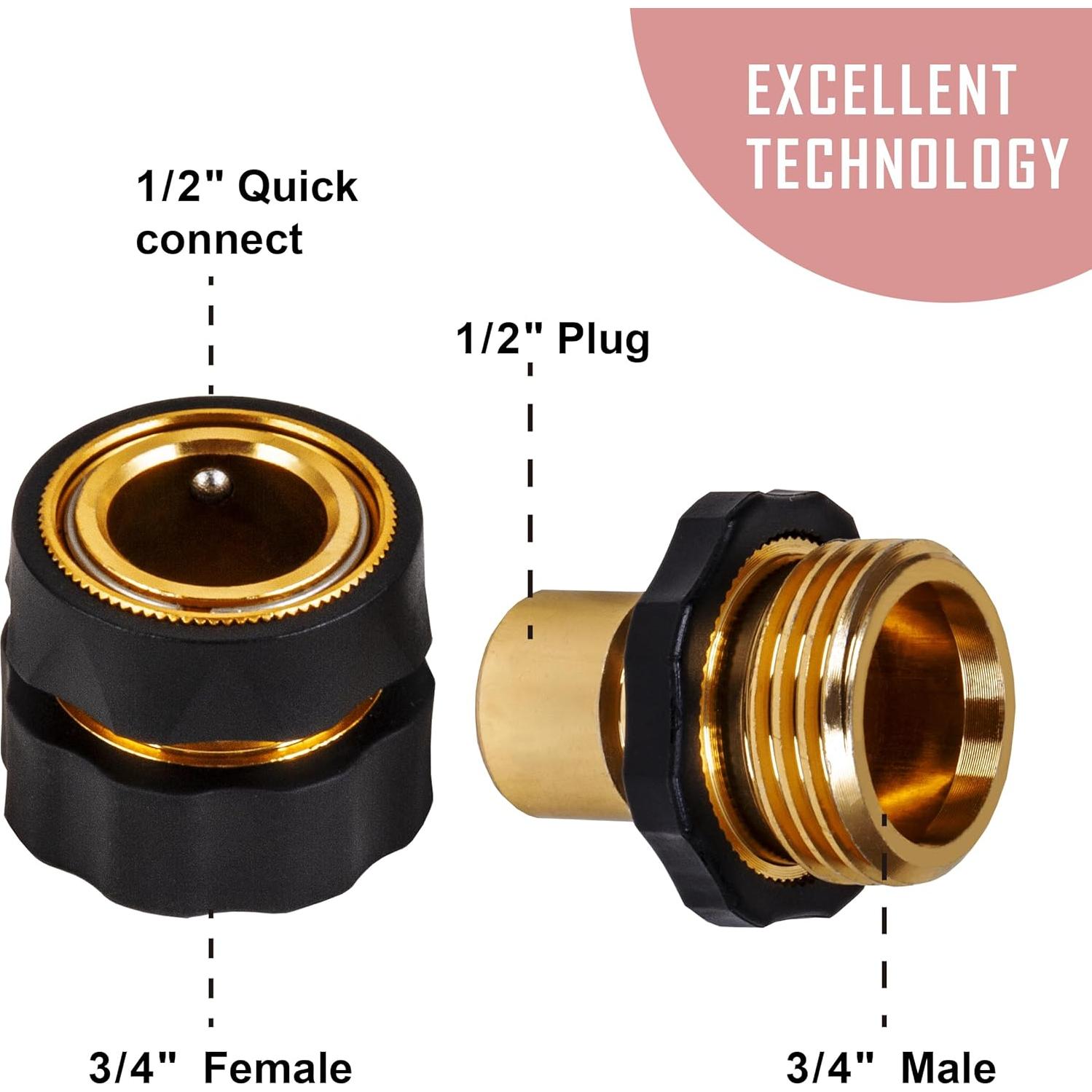 Juego de Adaptadores para Lavadora a Presión WOJET M22 14mm