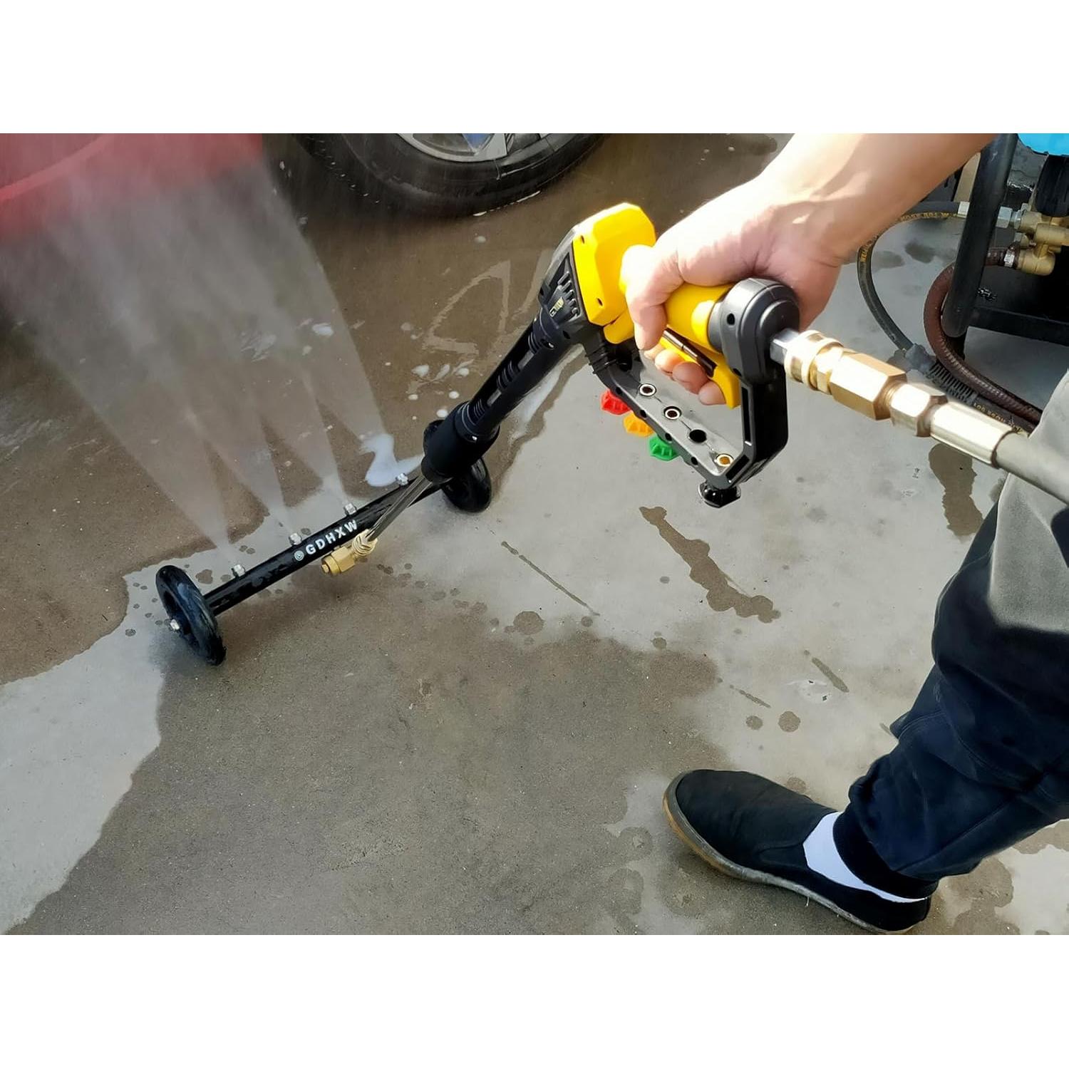 Pistola de Lavado a Presión GDHXW 5000 PSI con 5 Boquillas